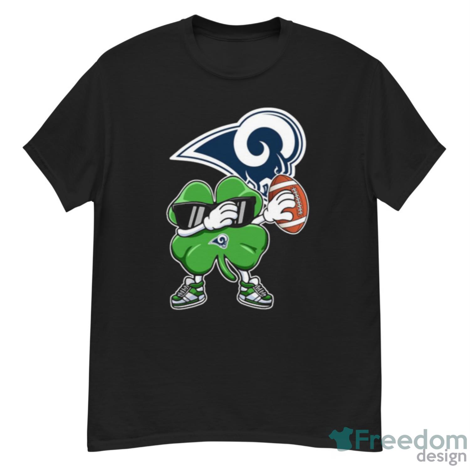 NFL Los Angeles Rams Football Dabbing Four Leaf Clover St