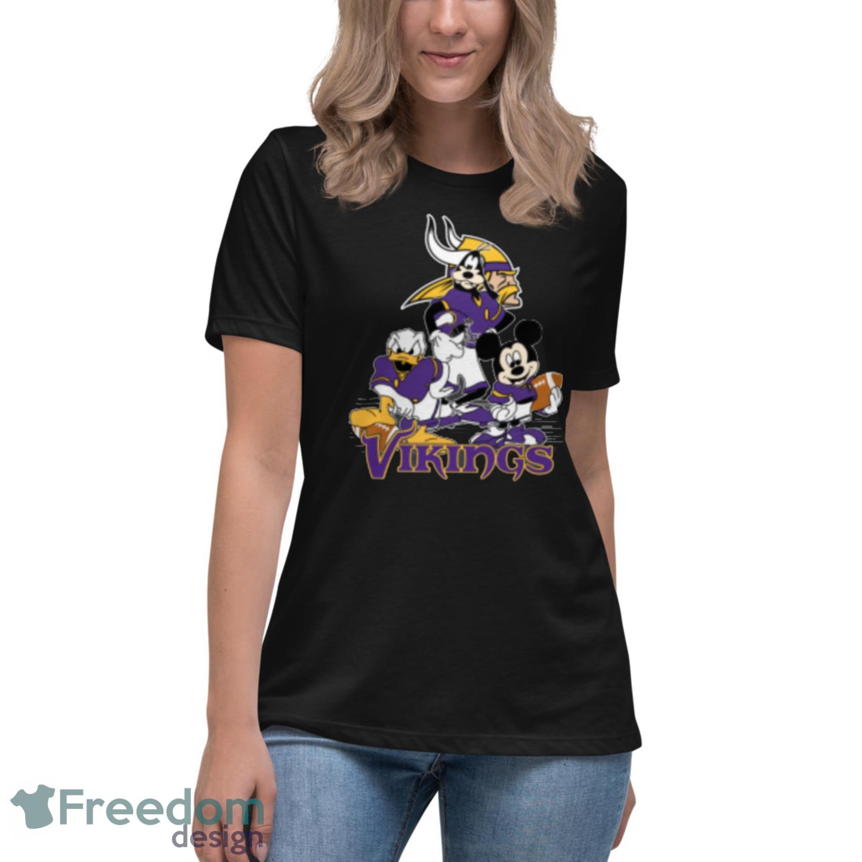 I Love The Vikings Mickey Mouse Minnesota Vikings T-Shirt - T-shirts Low  Price