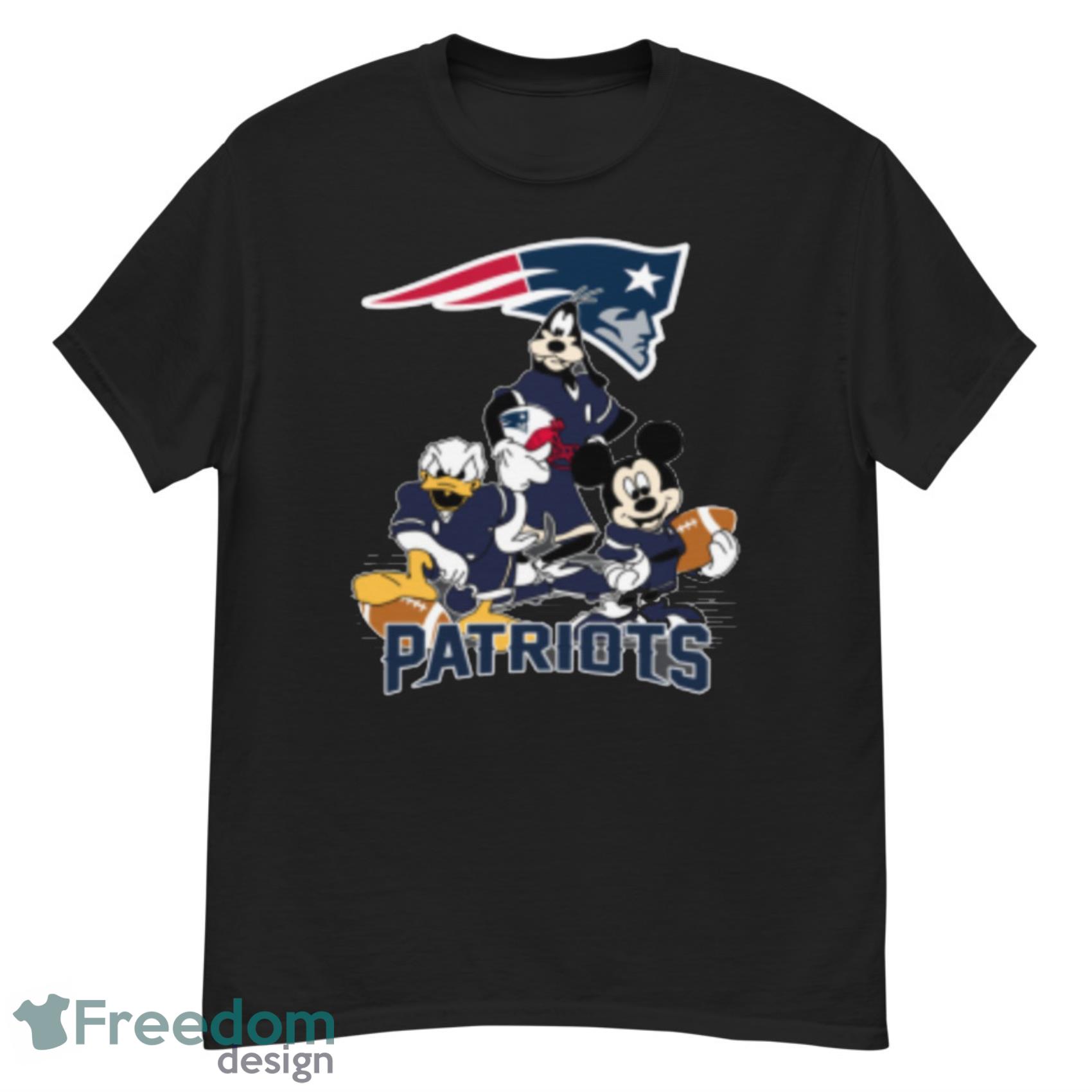 NFL New England Patriots Disney Number Mickey Mouse shirt