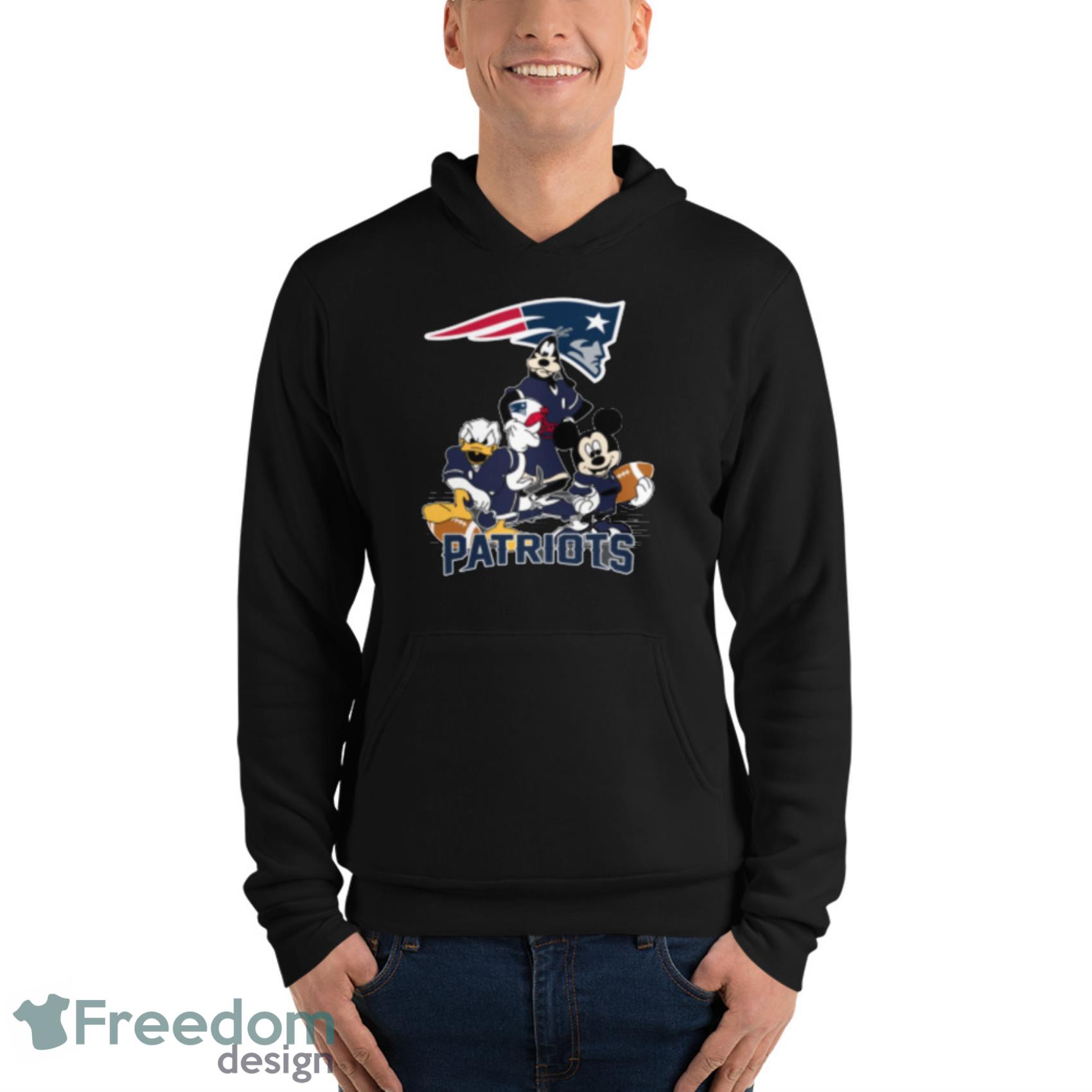 Mickey Goofy Donald Disney New England Patriots Football Gift