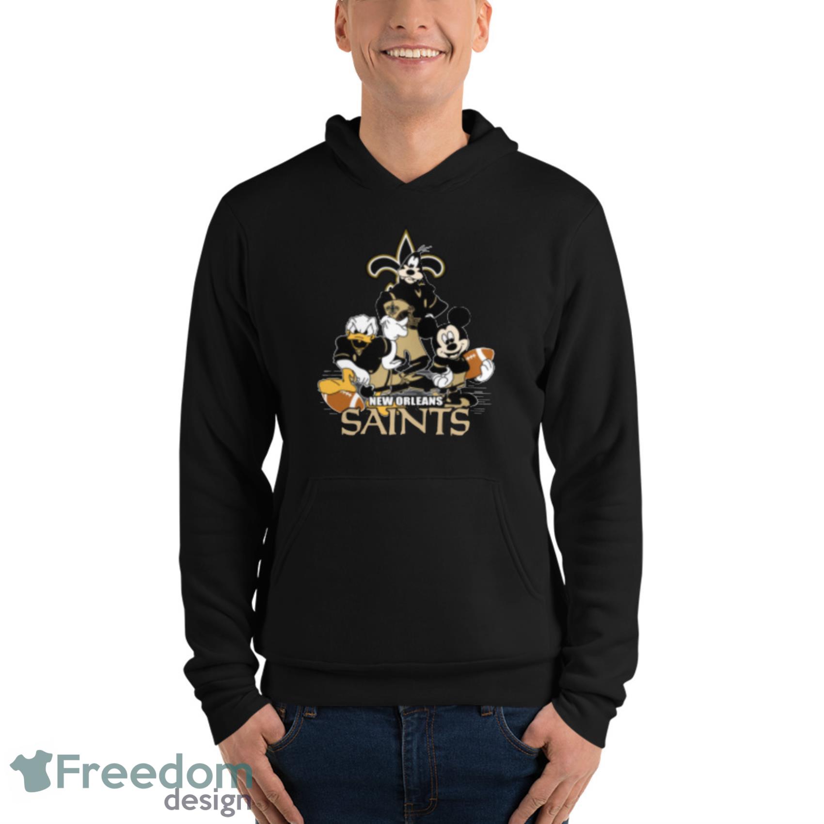 New Orleans Saints Mickey Donald Goofy Shirt - High-Quality Printed Brand