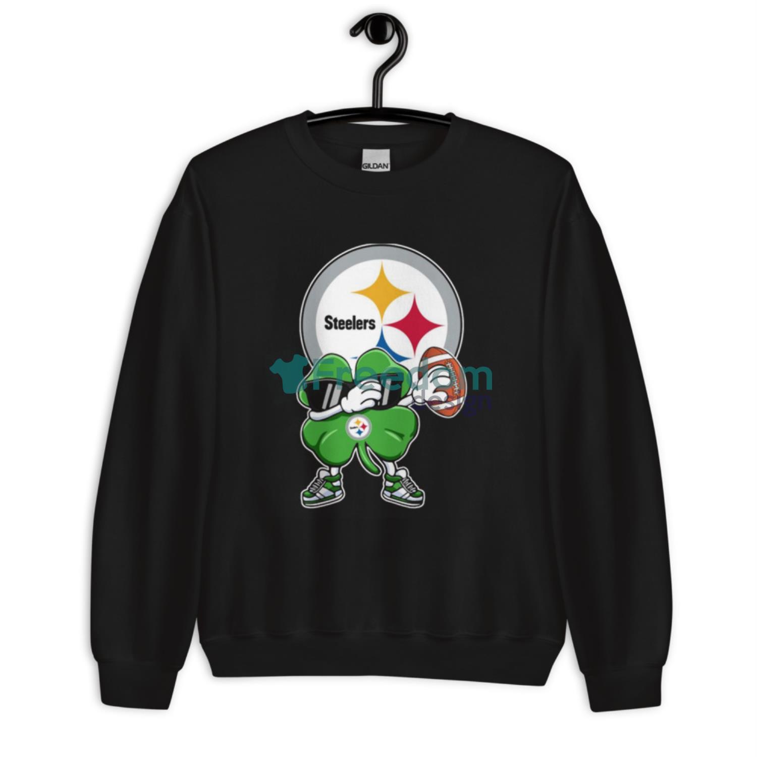 NFL Pittsburgh Steelers Football Dabbing Four Leaf Clover St