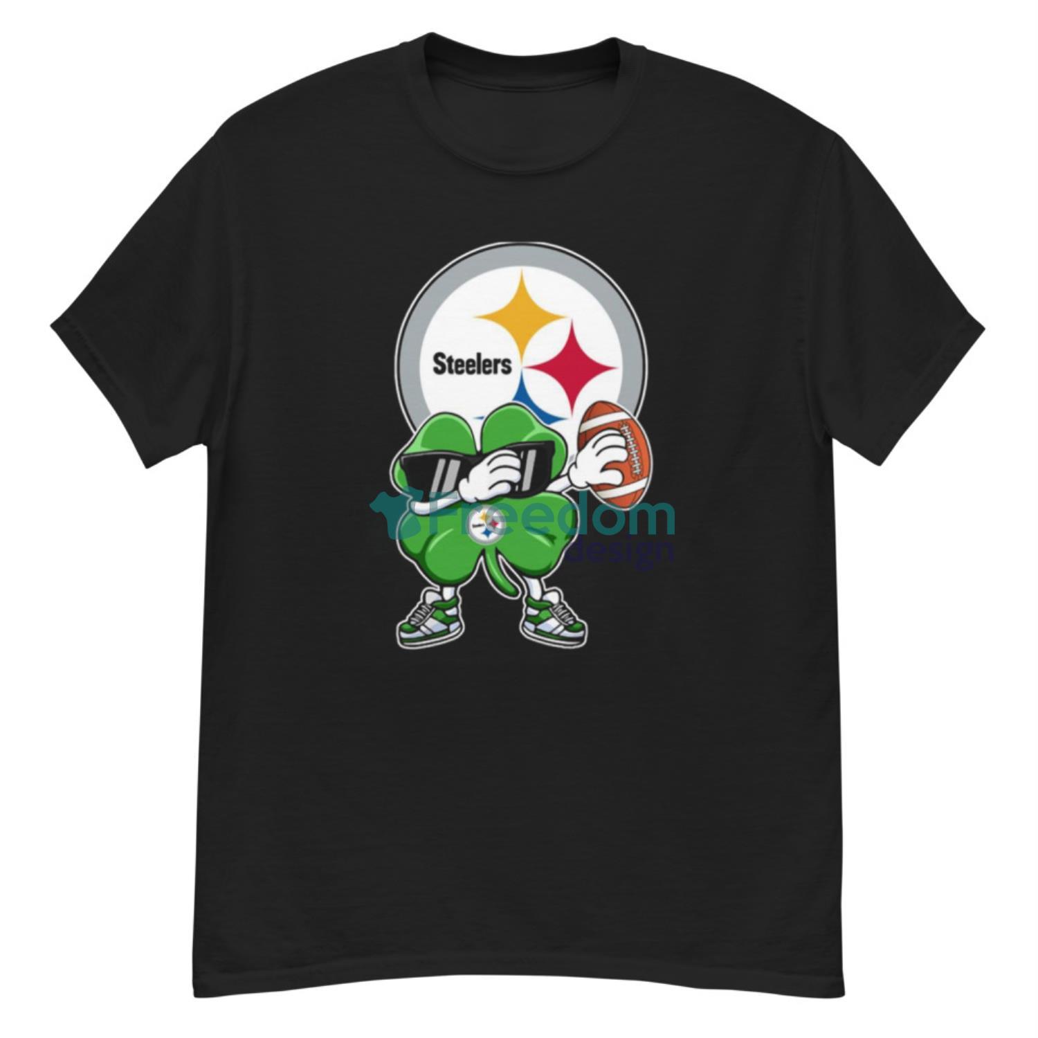 NFL Pittsburgh Steelers Football Dabbing Four Leaf Clover St