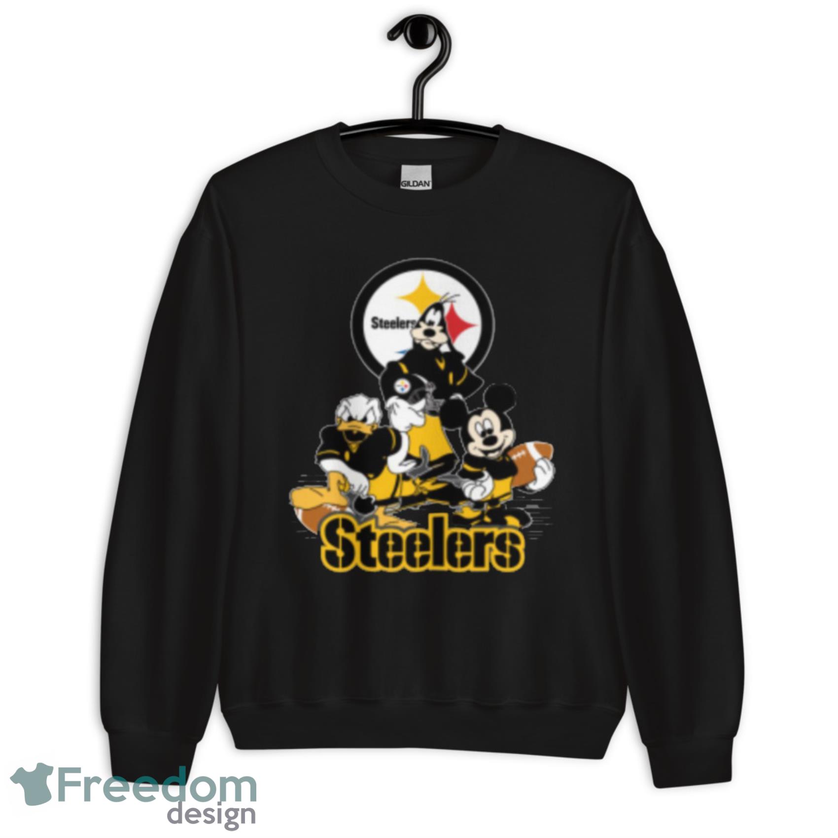 NFL Pittsburgh Steelers Mickey Mouse Disney Super Bowl Football T Shirt -  Rookbrand