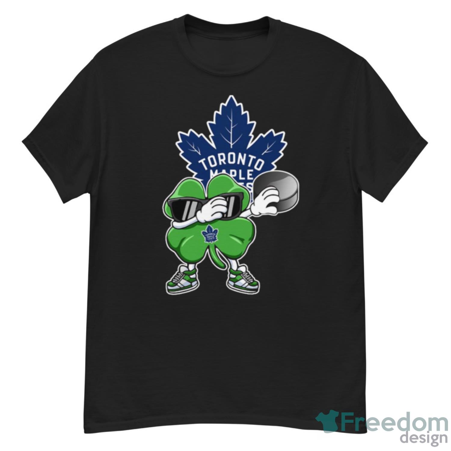 NHL Toronto Maple Leafs Hockey Dabbing Four Leaf Clover St