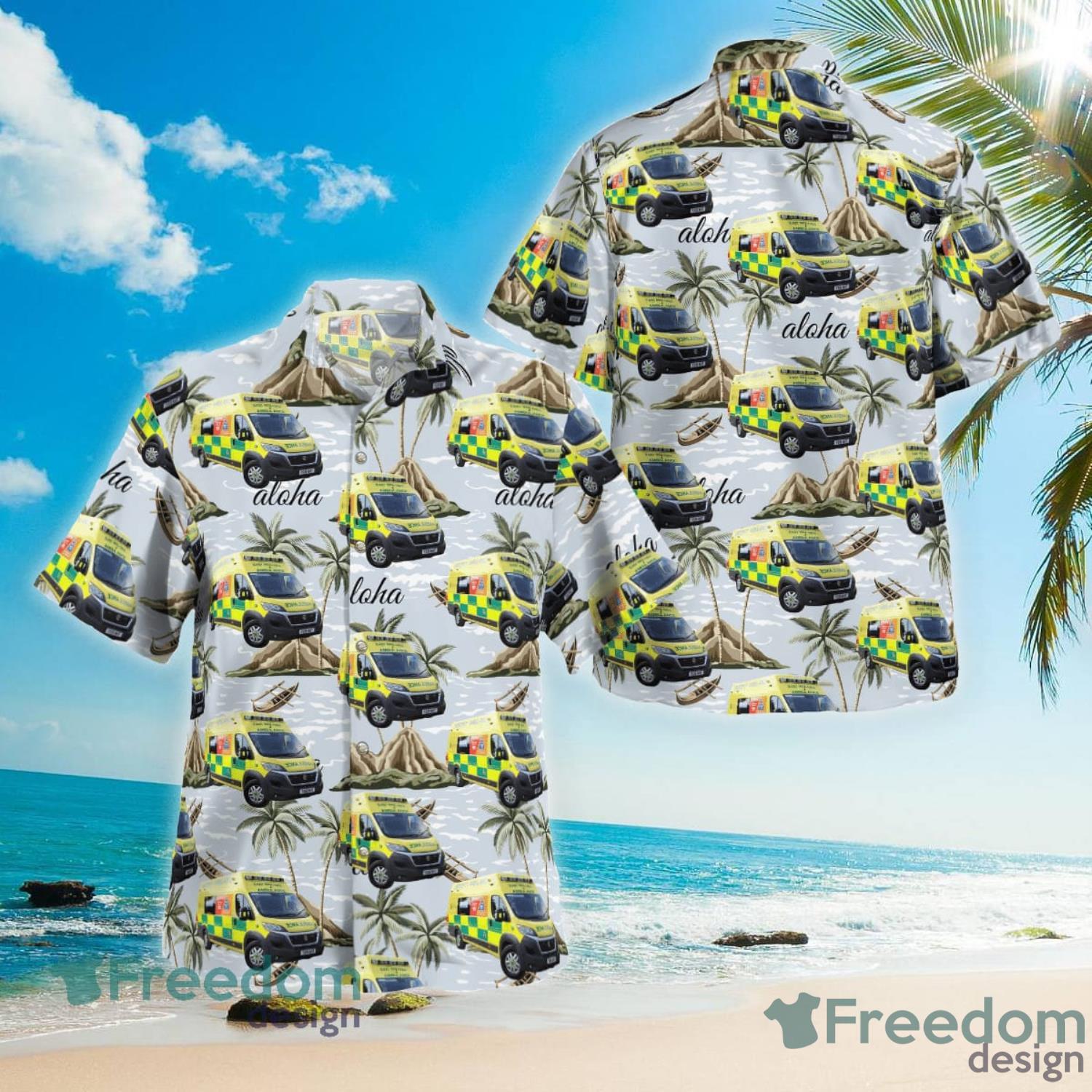 Chicago Cubs MLB Tropical Coconut Tree Sunset Design Hawaiian