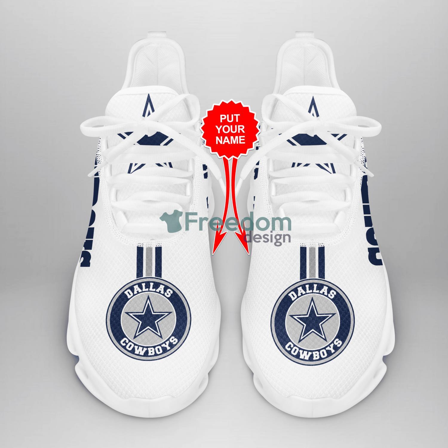 Dallas Cowboys Custom Sneakers Max Soul Shoes For Men And Women