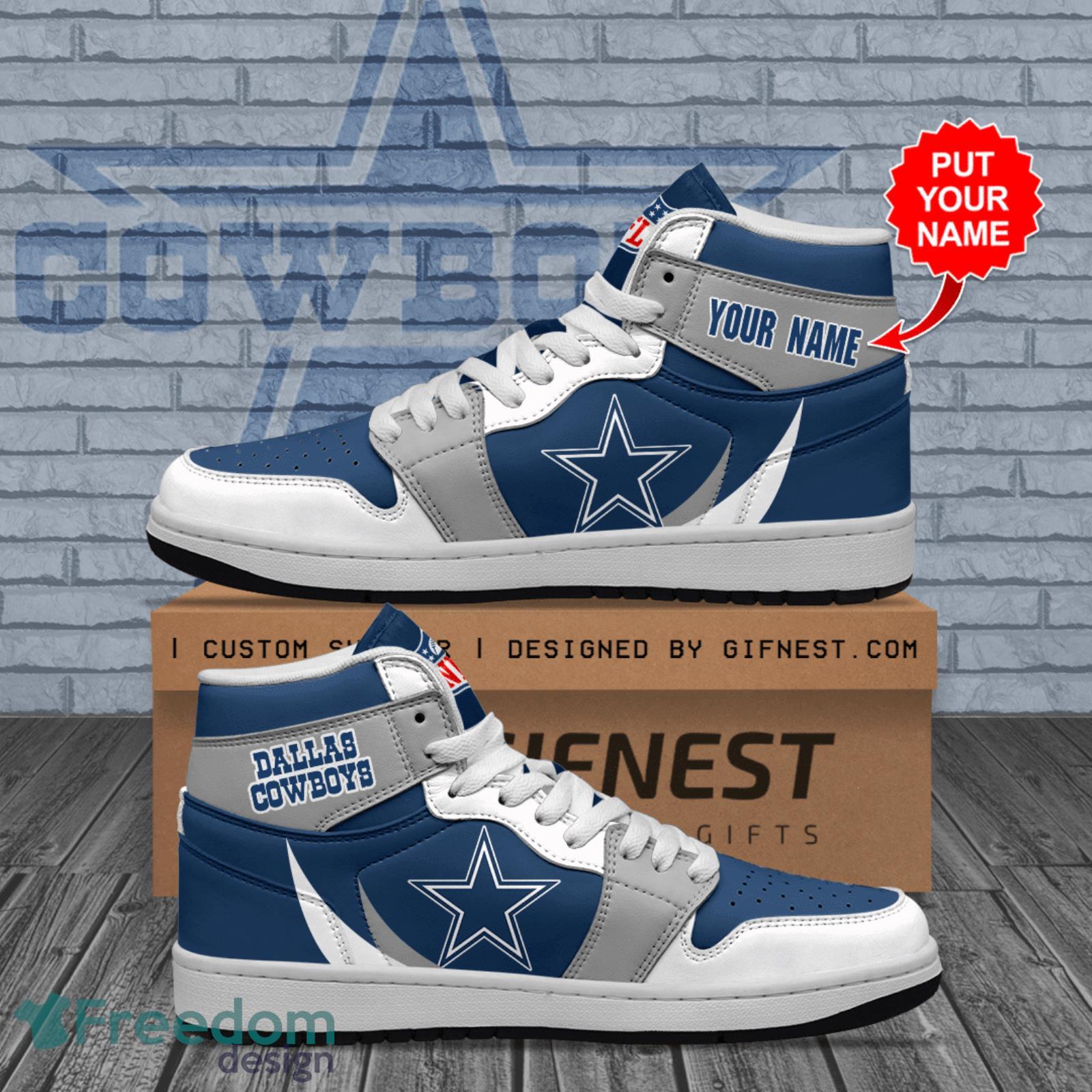 Detroit Lions 90 Seasons Personalized Air Jordan High Top Shoes - Tagotee