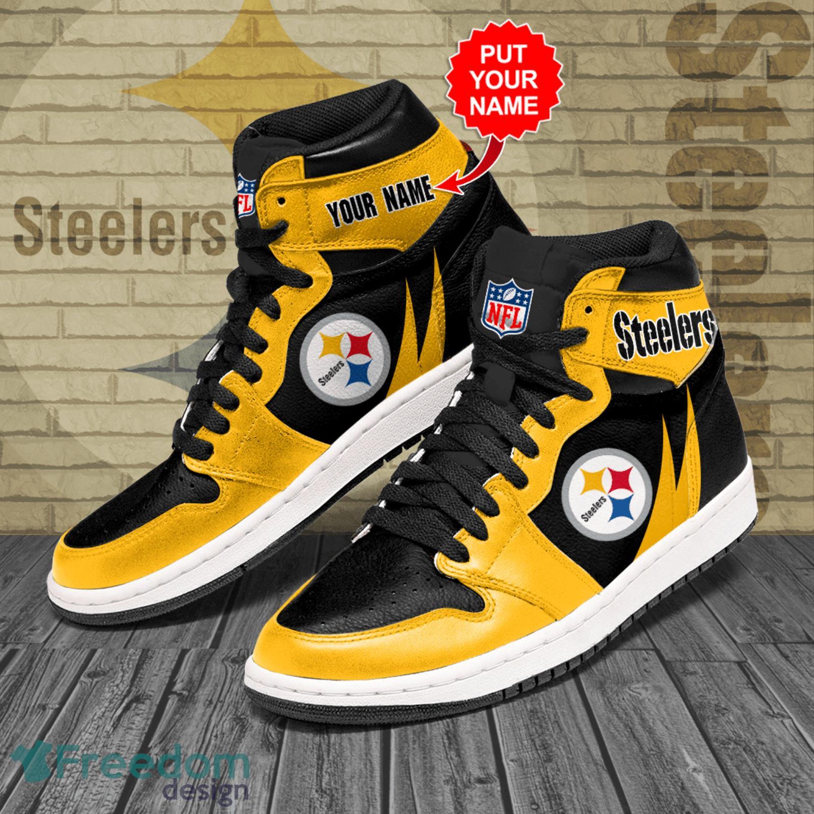 Pittsburgh Steelers Air Shoes Sneakers For Fans - Freedomdesign