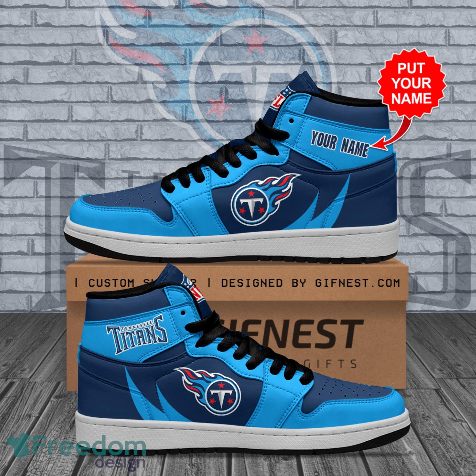 Tennessee Titans Shoes Custom High Top Sneakers For Fans