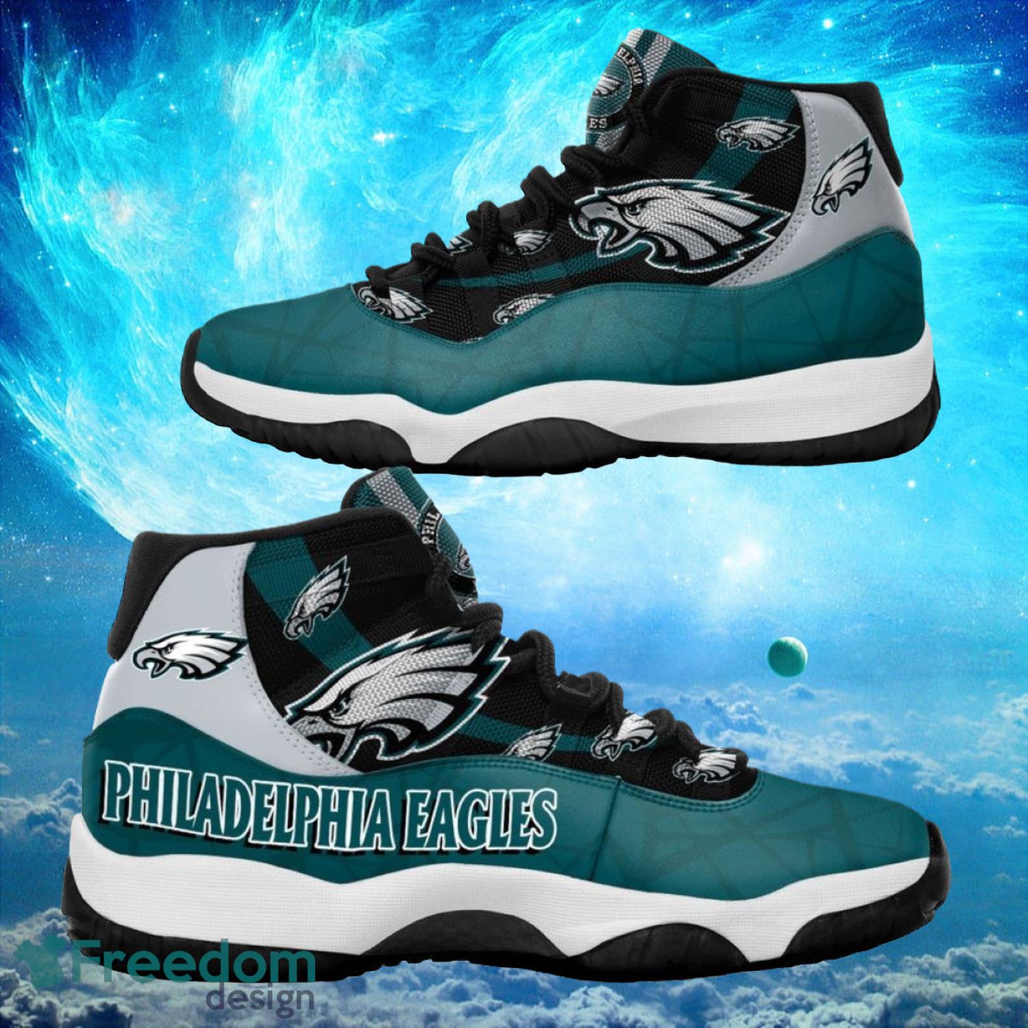 Philadelphia Eagles NFL Air Jordan 11 Sneakers Shoes Gift For Fans -  Freedomdesign