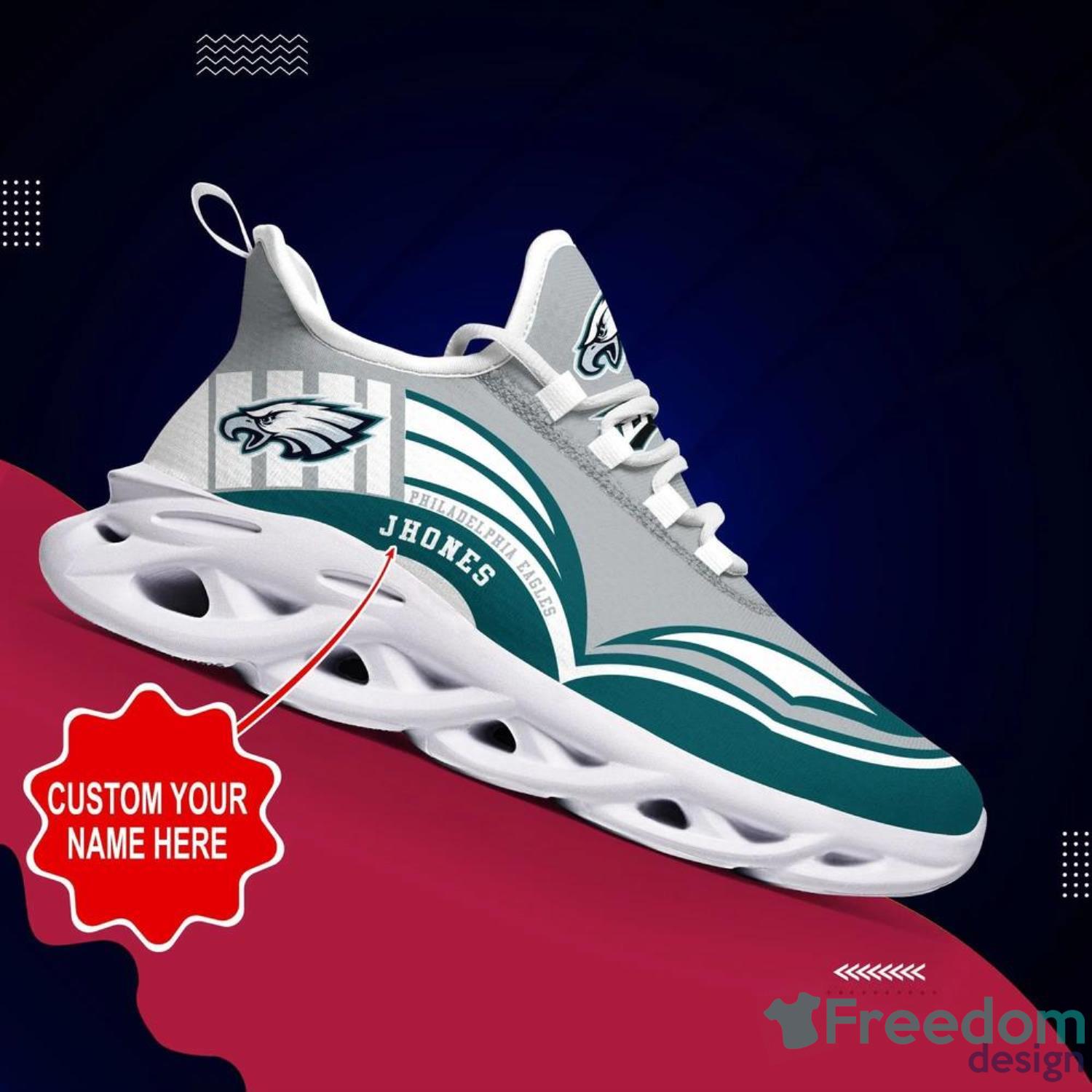 Philadelphia Eagles Team Sneaker Air Jordan 13 Shoes - Freedomdesign