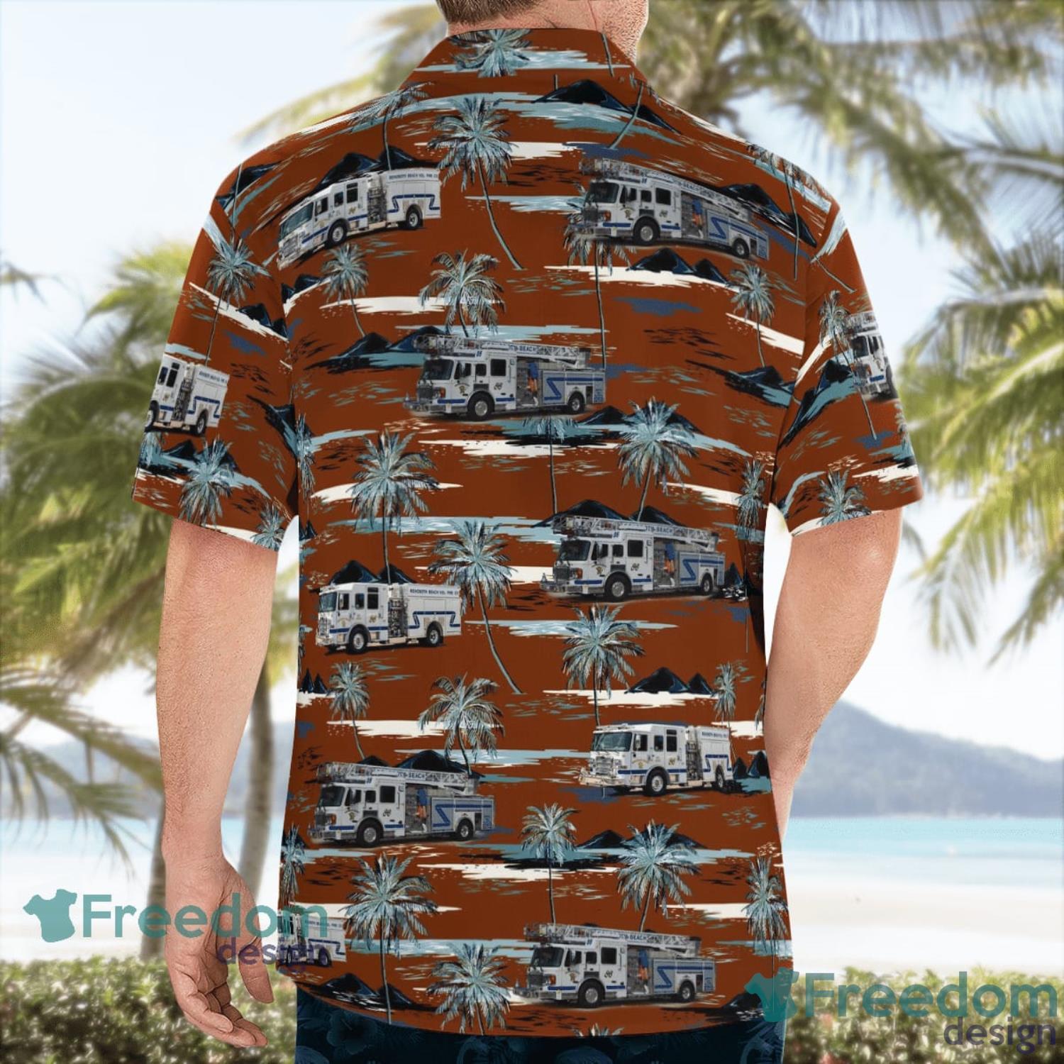 Rehoboth Beach Volunteer Fire Company Rehoboth Beach Delaware Short Sleeve Hawaiian Shirt Gift For Summer Product Photo 4 Rehoboth Beach Volunteer Fire Company Rehoboth Beach Delaware Short Sleeve Hawaiian Shirt Gift For Summer Product Photo 4