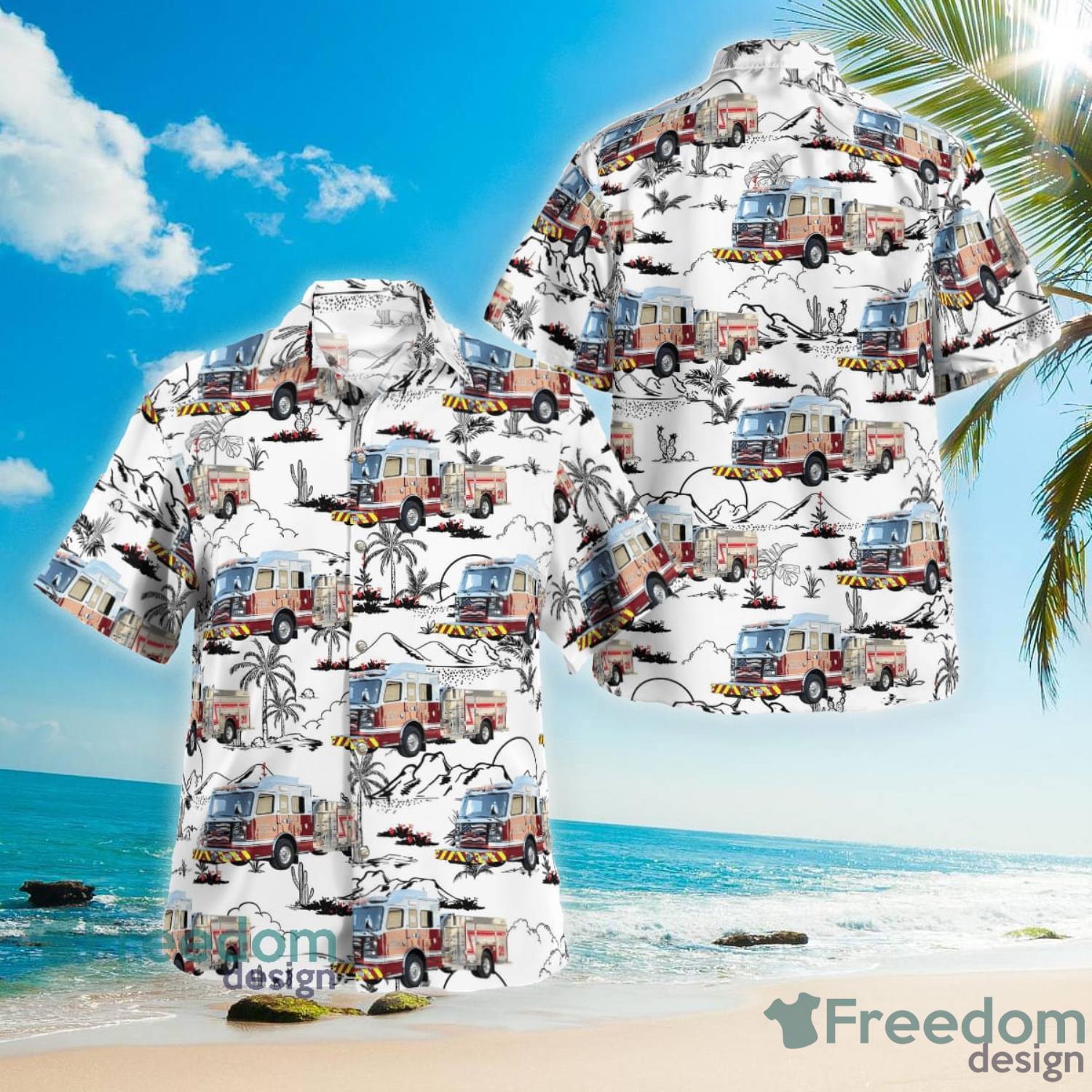 Rendon Fire Department Rendon Texas Short Sleeve Hawaiian Shirt Gift For Summer Product Photo 1 Rendon Fire Department Rendon Texas Short Sleeve Hawaiian Shirt Gift For Summer Product Photo 1