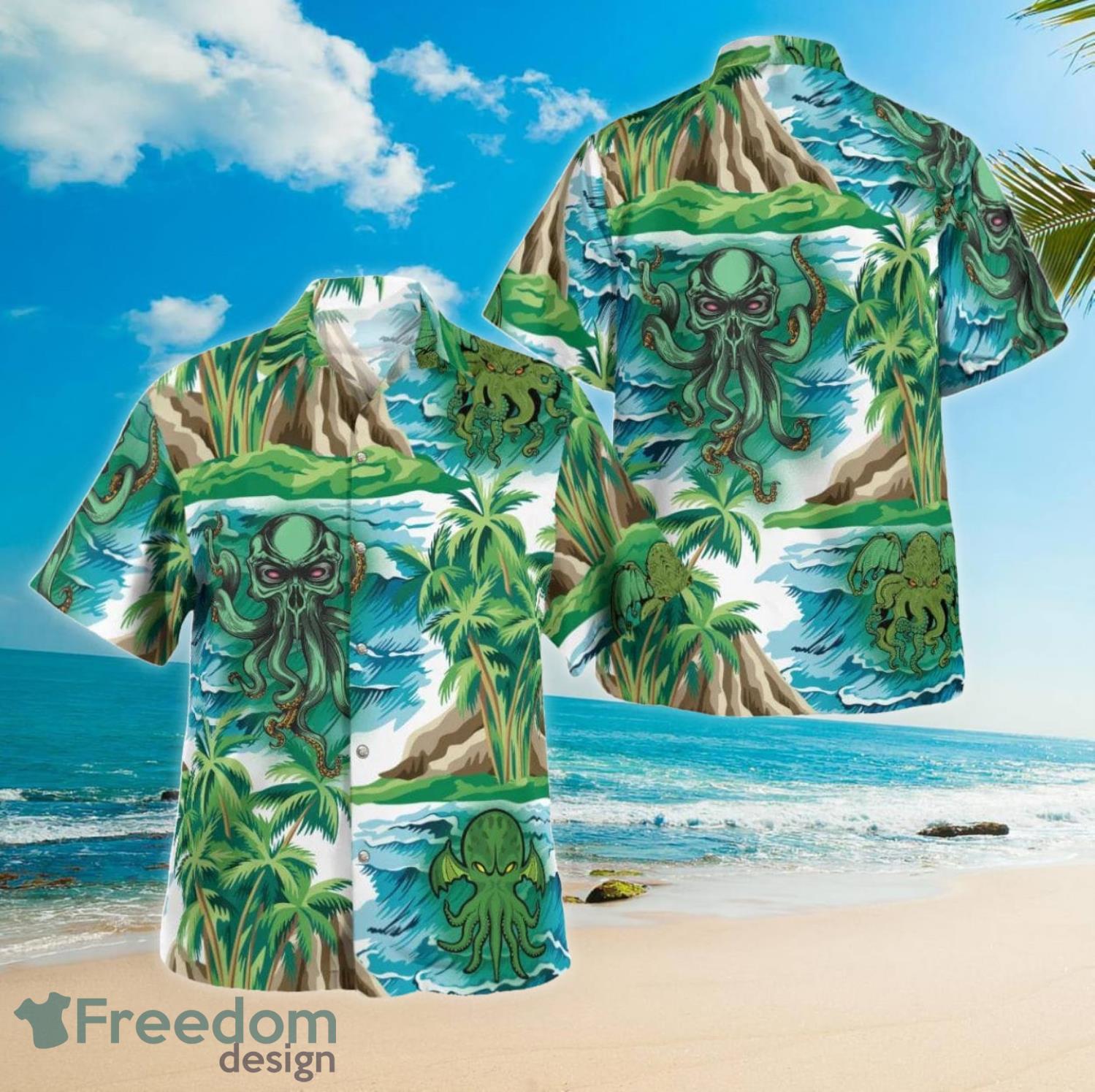 Jason Voorhees Face Halloween Hawaiian Shirt Gift - Jomagift