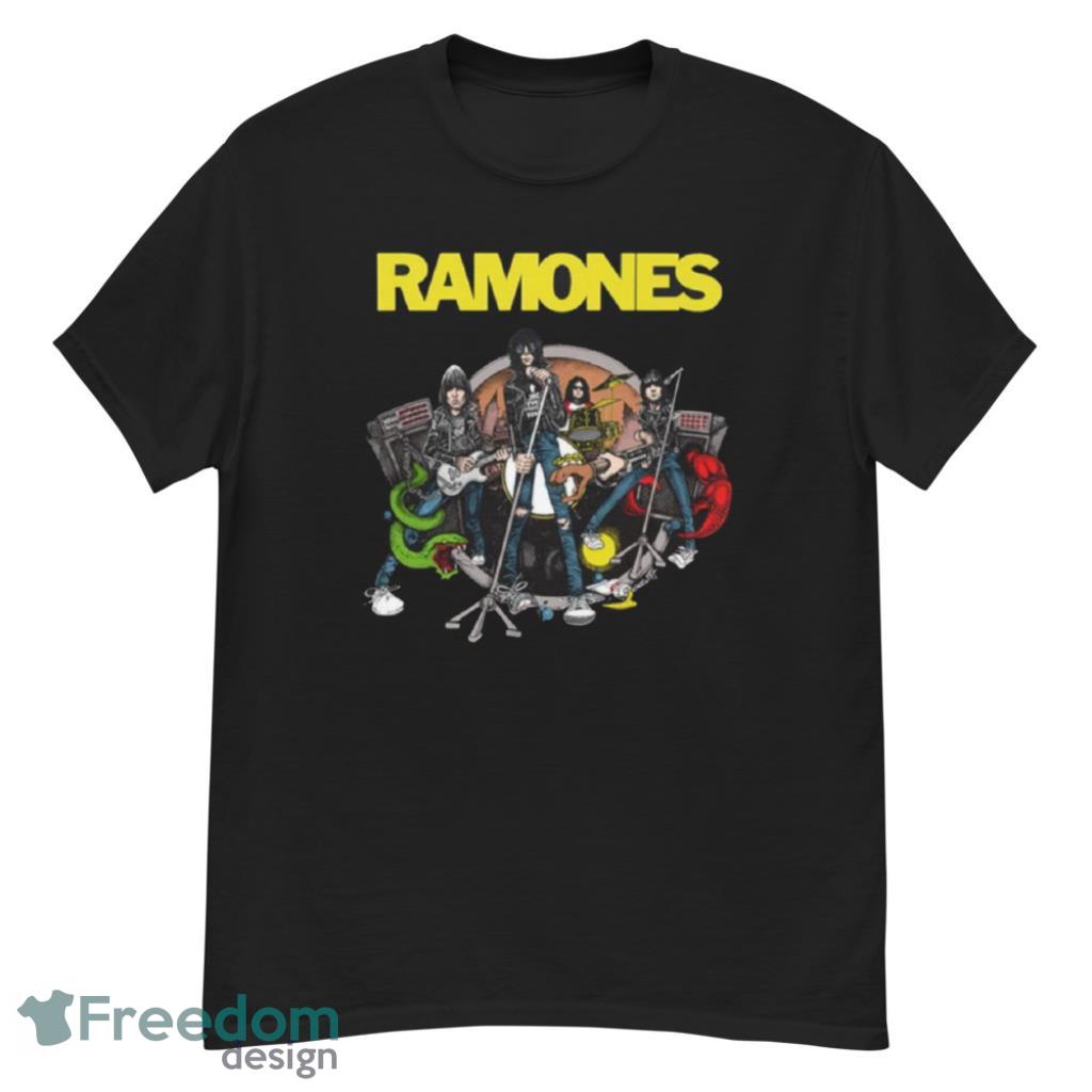 The Ramones Road to Ruin Punk Rock & Roll Dark T-Shirt Product Photo 1