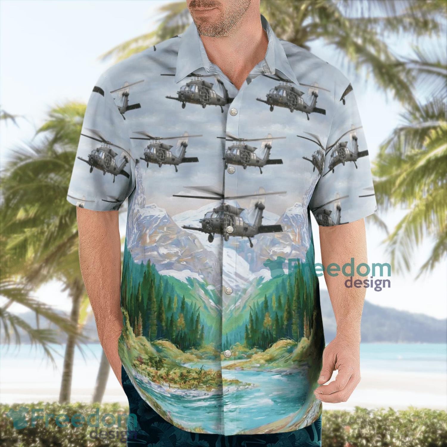 Us Army Special Forces Ranger Airborne Hawaiian Shirt