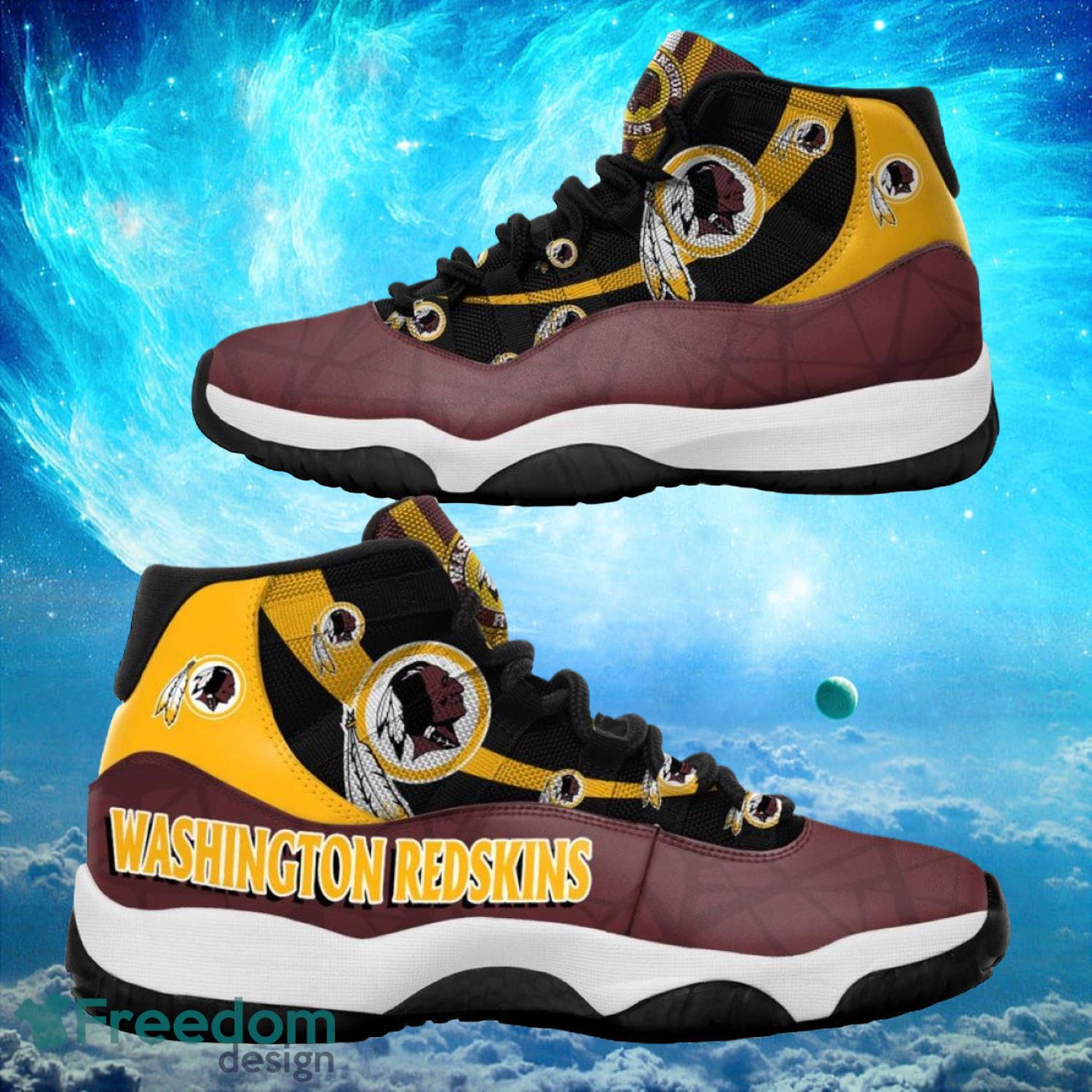 Washington Redskins NFL Air Jordan 11 Sneakers Shoes Gift For Fans Product Photo 1