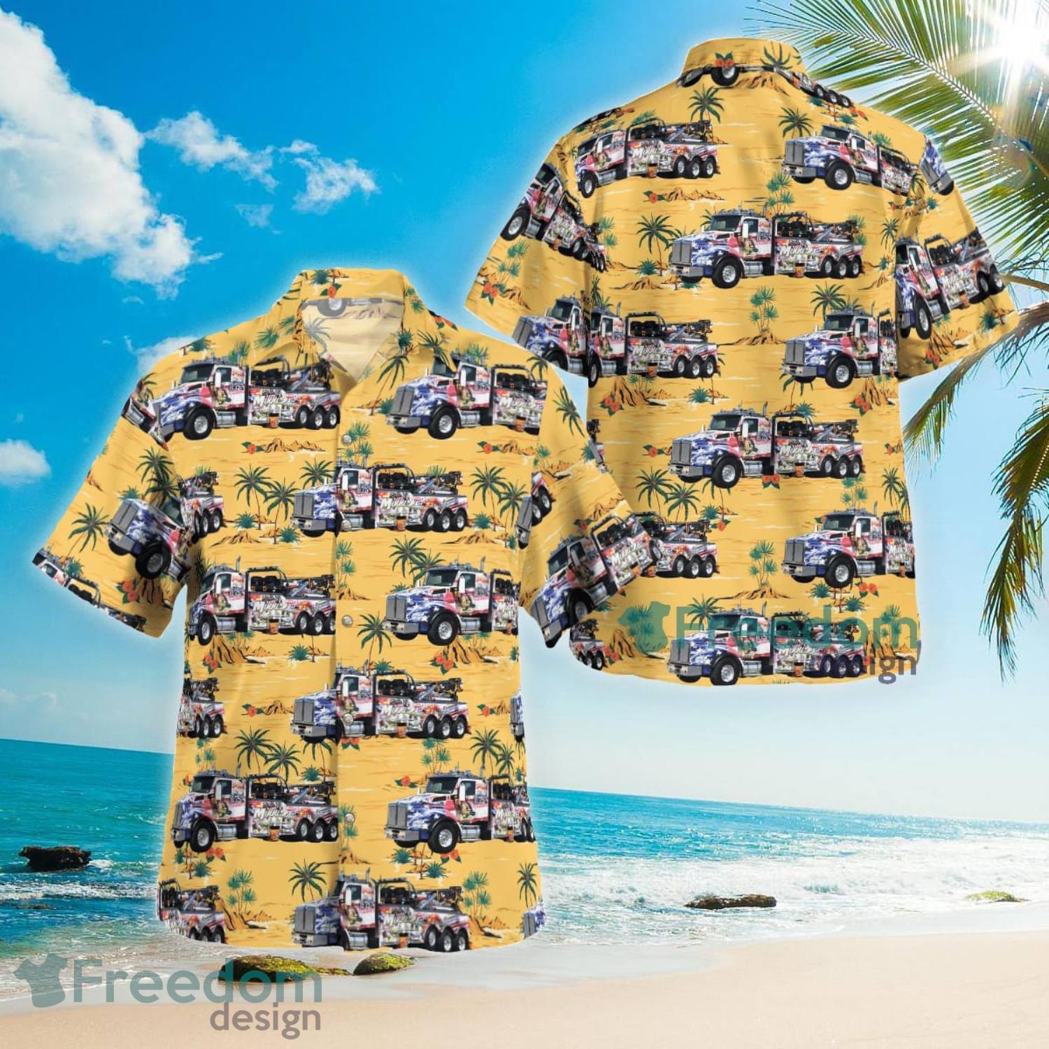 Winchester Virginia Minnick’s Towing & Recovery Summer Gift Aloha Hawaiian Shirt Product Photo 1 Winchester Virginia Minnick’s Towing & Recovery Summer Gift Aloha Hawaiian Shirt Product Photo 1