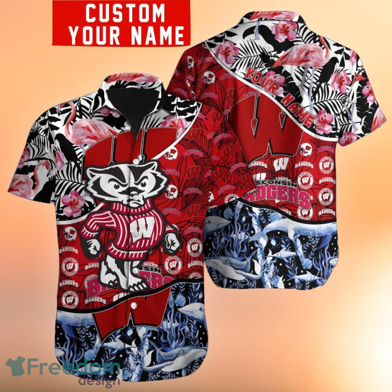 Los Angeles Rams Custom Name NFL Hawaiian Shirt And Shorts Gift