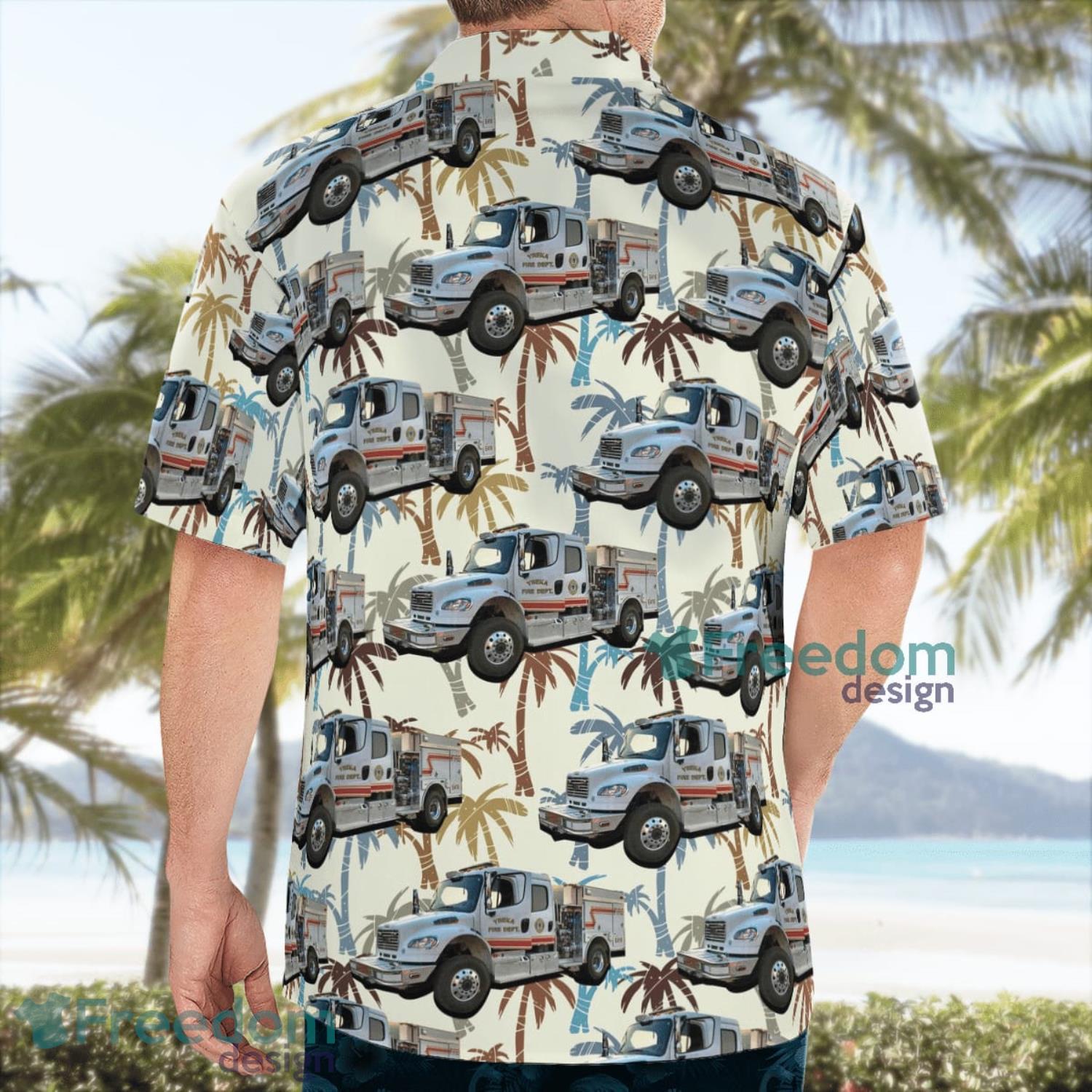 Yreka City Fire Department California Summer Gift Aloha Hawaiian Shirt Product Photo 4 Yreka City Fire Department California Summer Gift Aloha Hawaiian Shirt Product Photo 4
