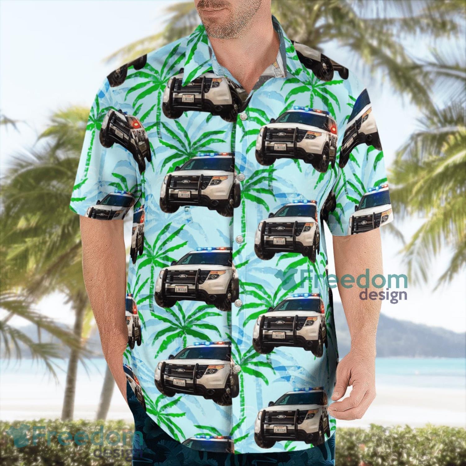 Yreka Police Department California Summer Gift Aloha Hawaiian Shirt image Yreka Police Department California Summer Gift Aloha Hawaiian Shirt Product Photo 3