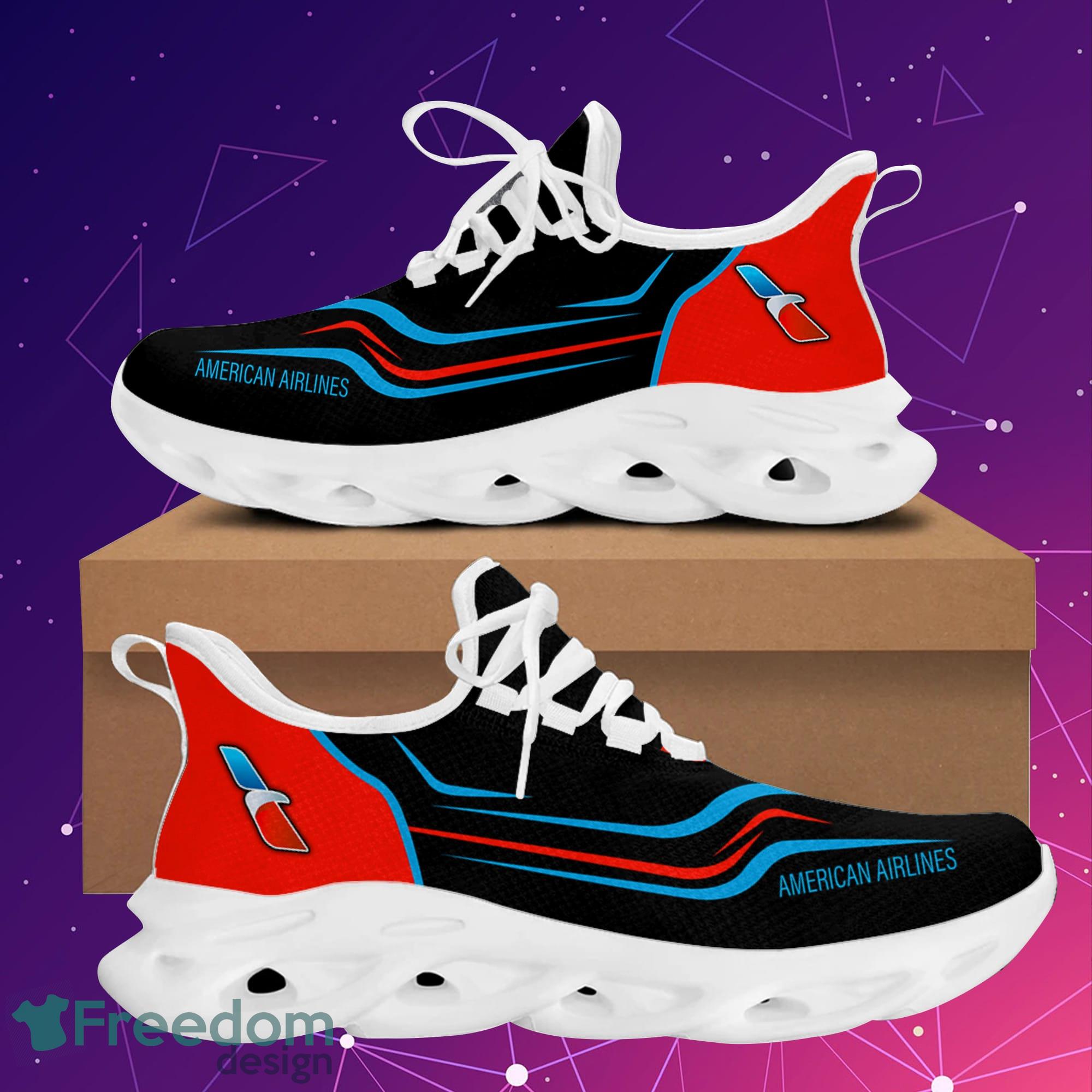 American Airlines Max Soul Sneaker Shoes Unique Gifts for Fans 2023 Product Photo 2