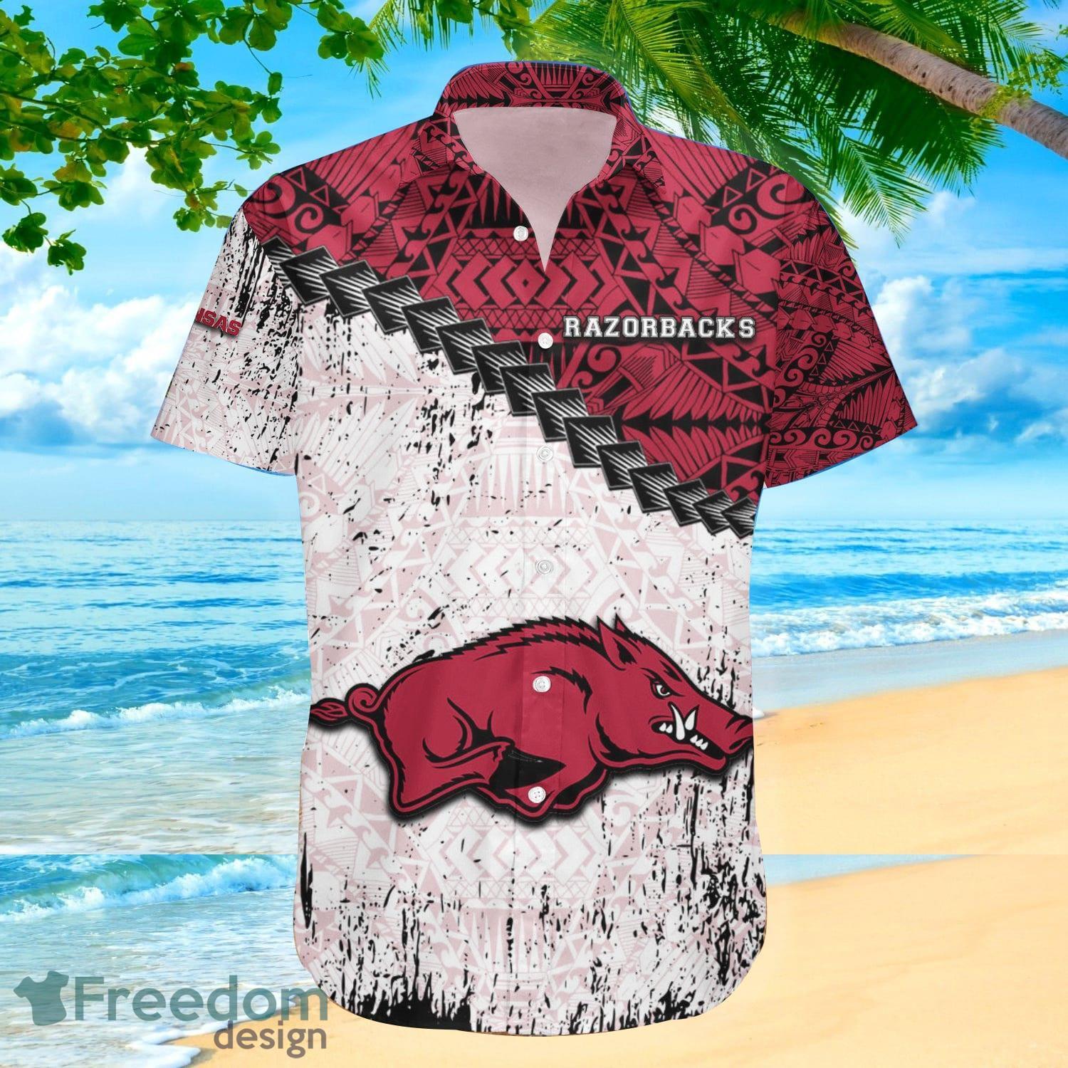 Personalize NFL Tampa Bay Buccaneers Polynesian Tattoo Design Hawaiian Shirt