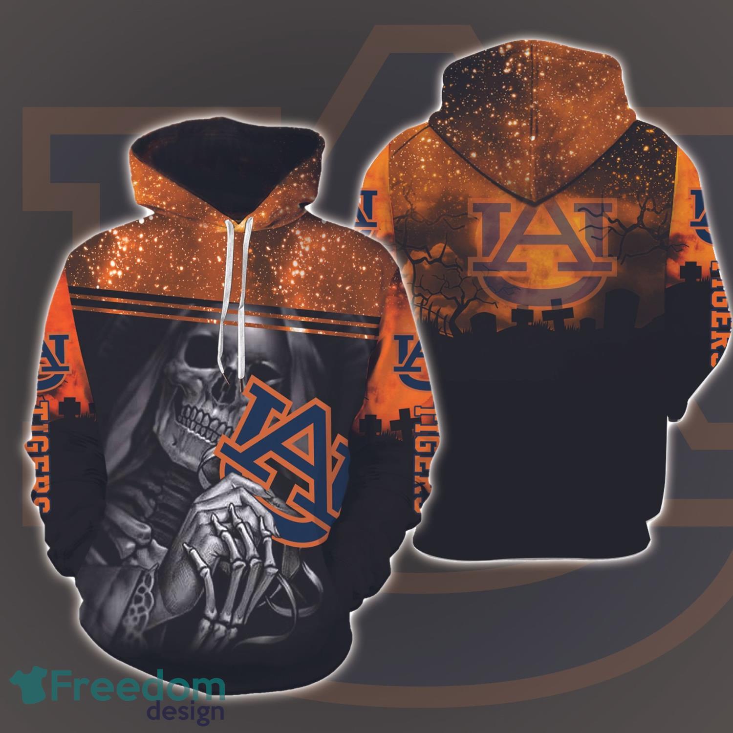 Atlanta Braves Skull Halloween Gift 3D Printed Hoodie For Fans