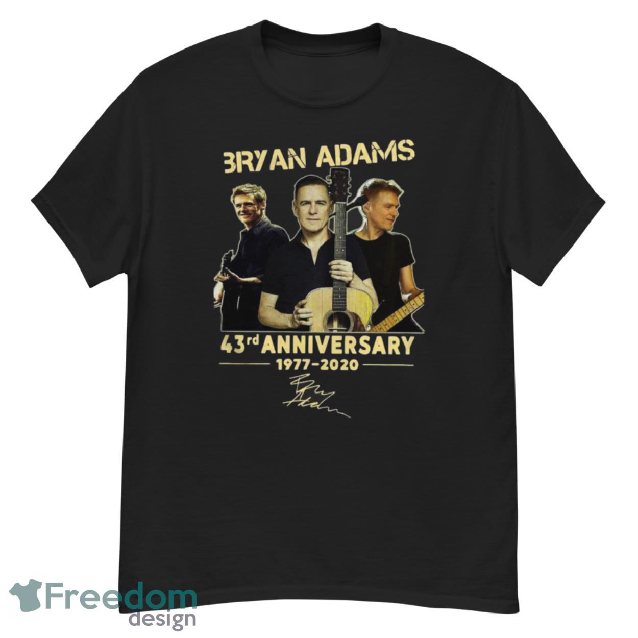 Bryan Adams 43rd Anniversary 1977 2020 Signature Shirt - G500 Men’s Classic T-Shirt Bryan Adams 43rd Anniversary 1977 2020 Signature Shirt - G500 Men’s Classic T-Shirt