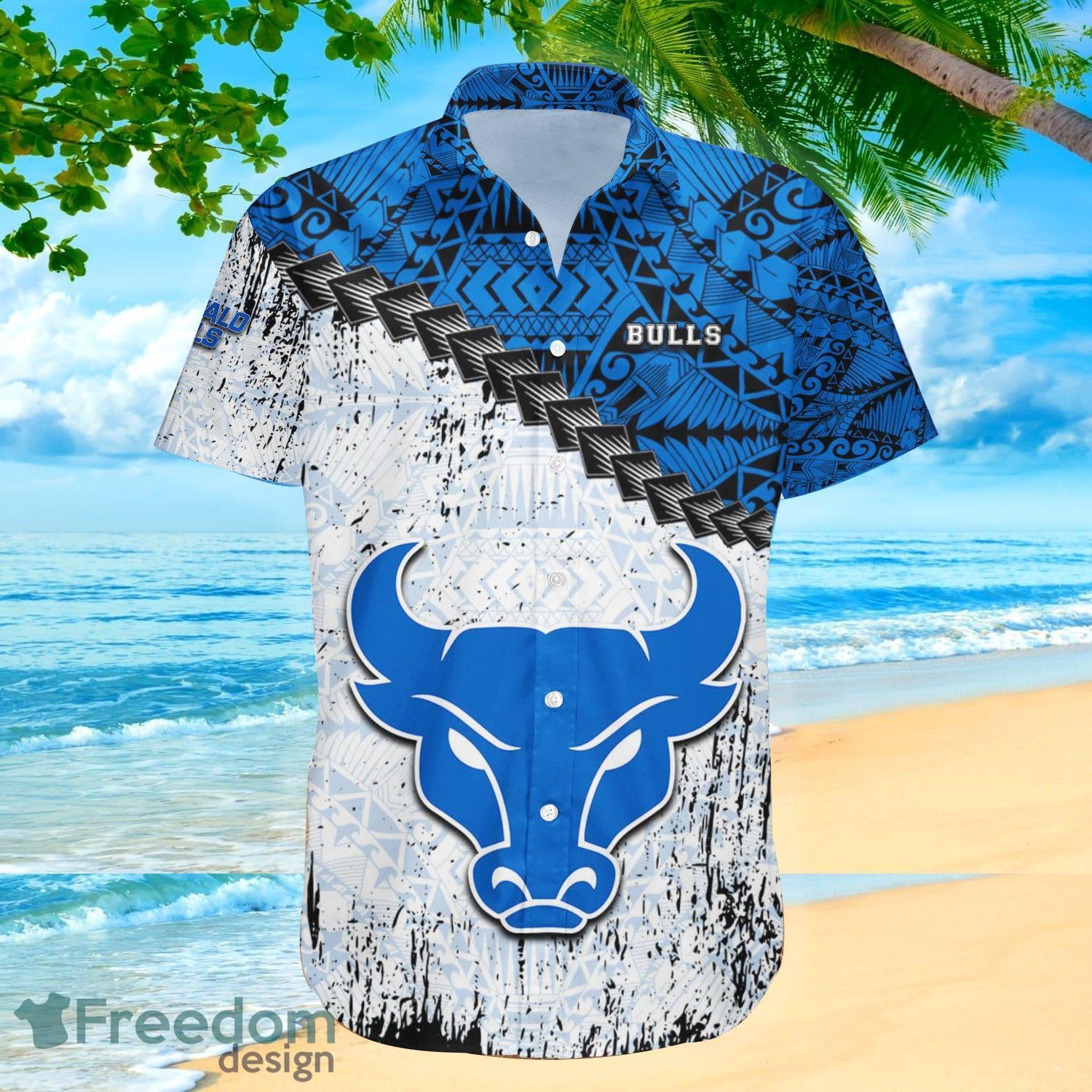 Personalize NFL Buffalo Bills Polynesian Tattoo Design Hawaiian Shirt