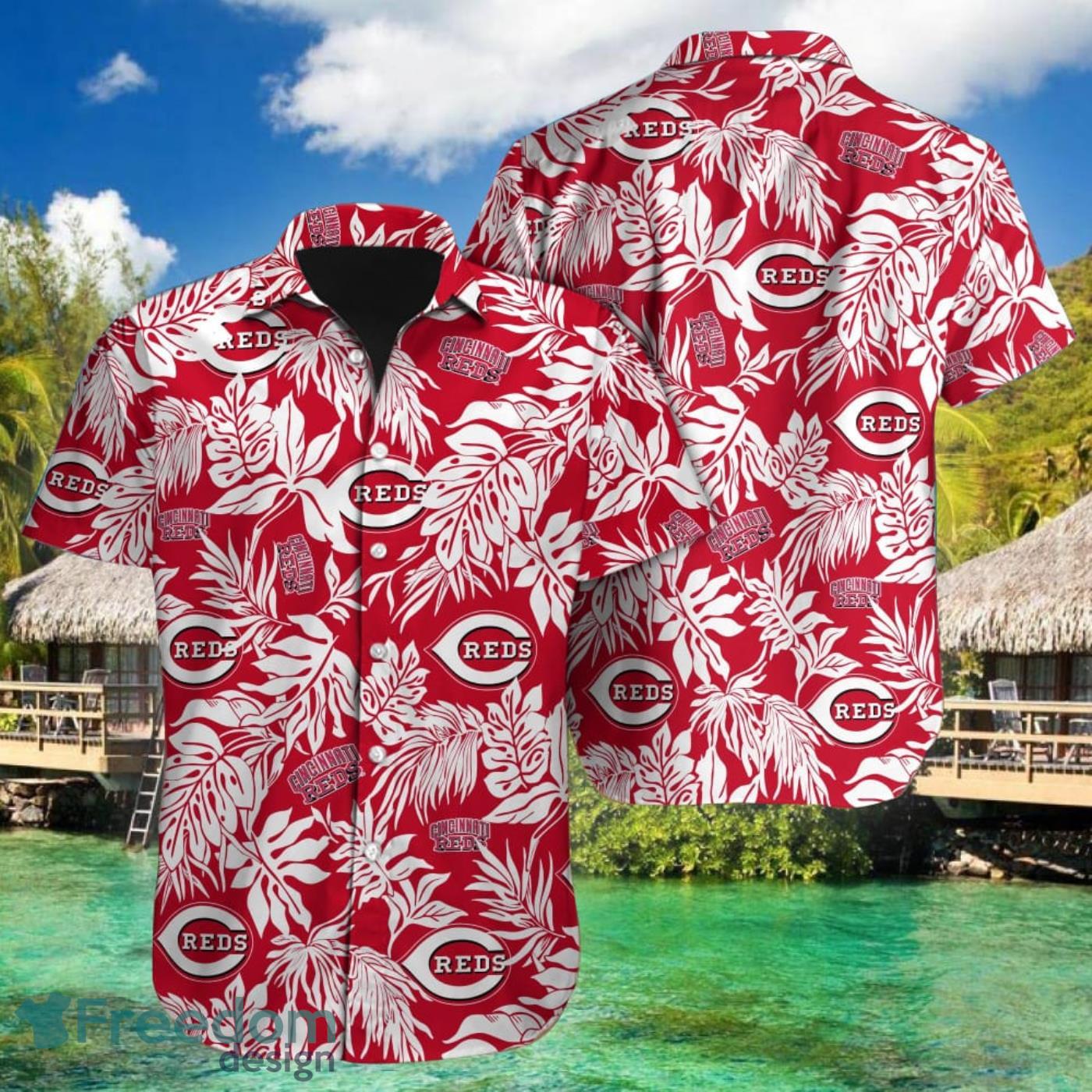 Cincinnati Reds MLB Hawaiian Shirt Star Pattern Best Trend Summer Gift