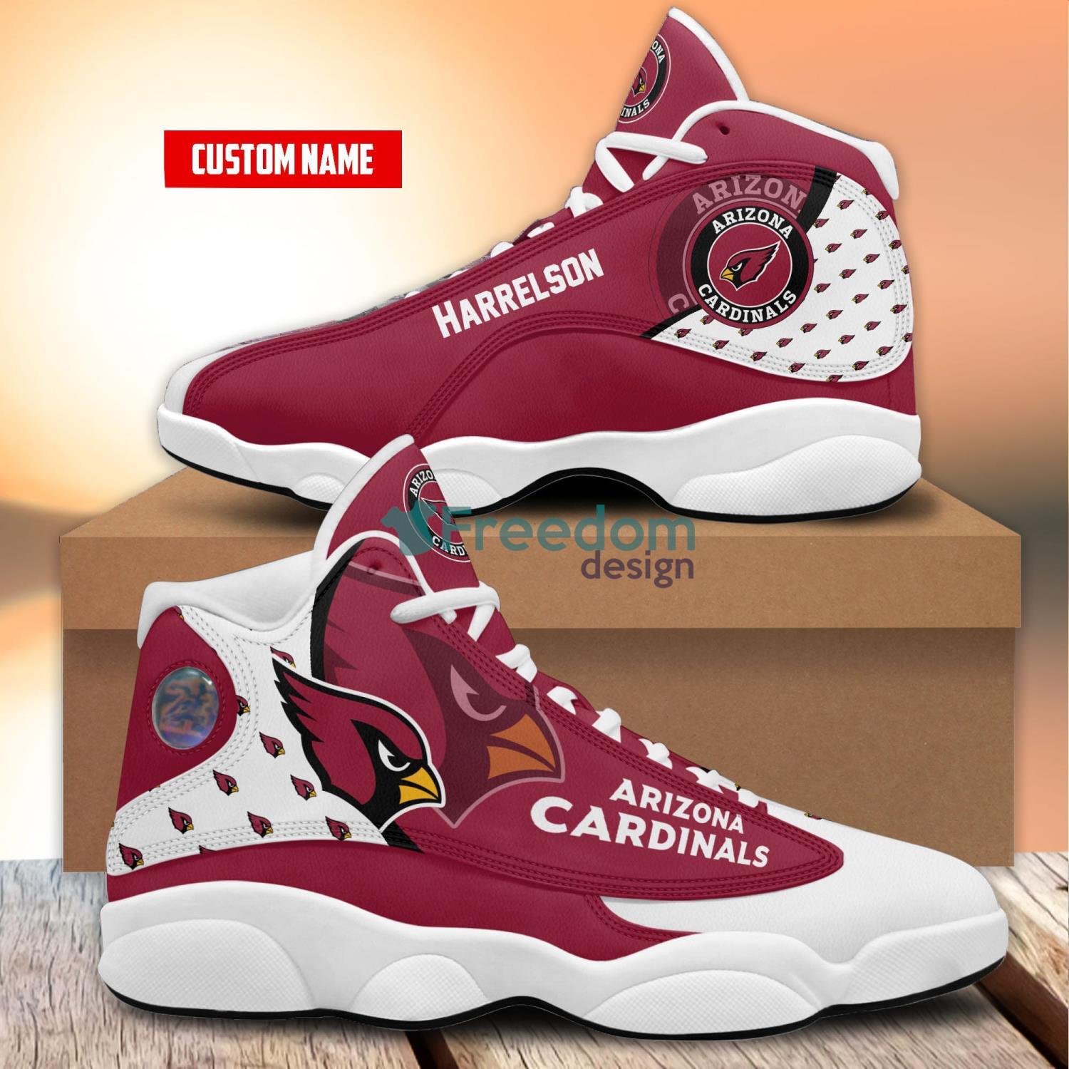 Personalized Shoes Playoffs Arizona Diamondbacks Air Jordan 13 Custom Name  - Banantees