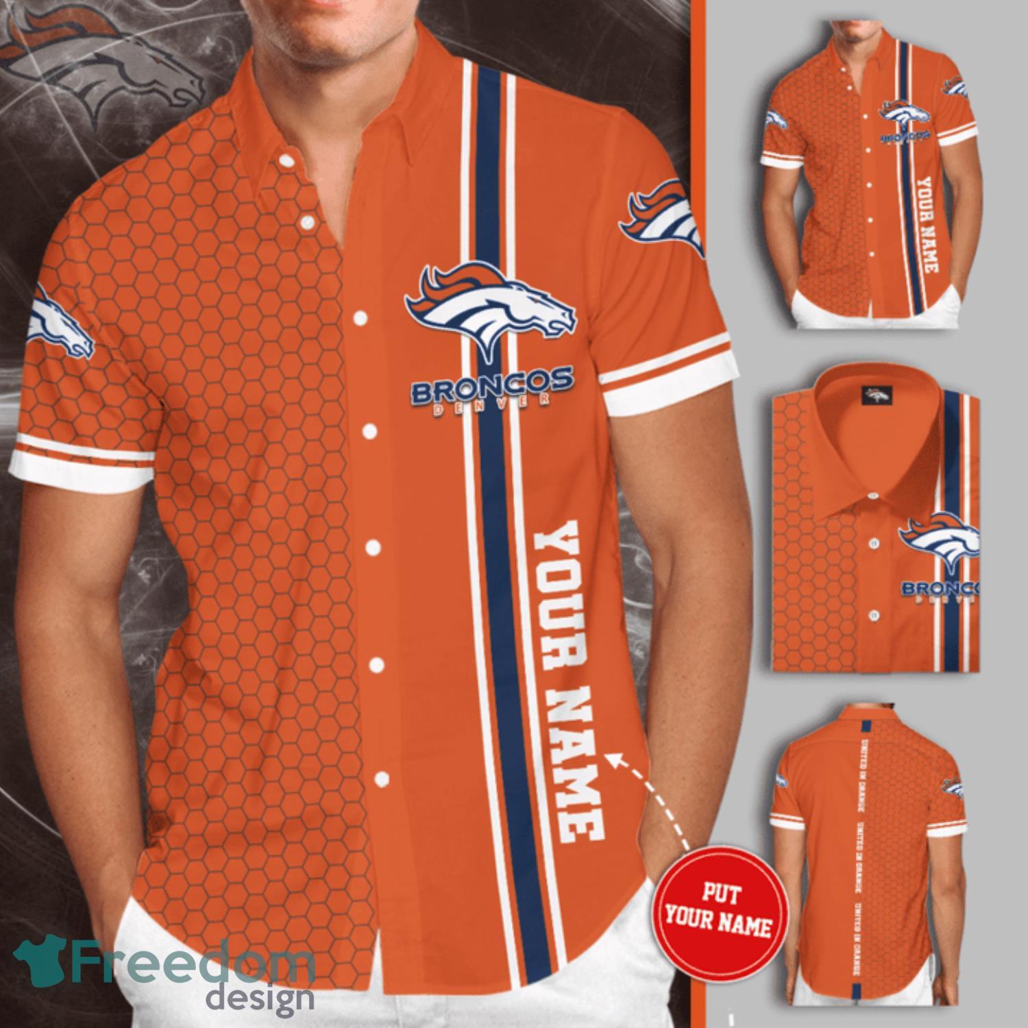 Custom Name Cleveland Browns Team All Over Print 3D Hawaiian Shirt