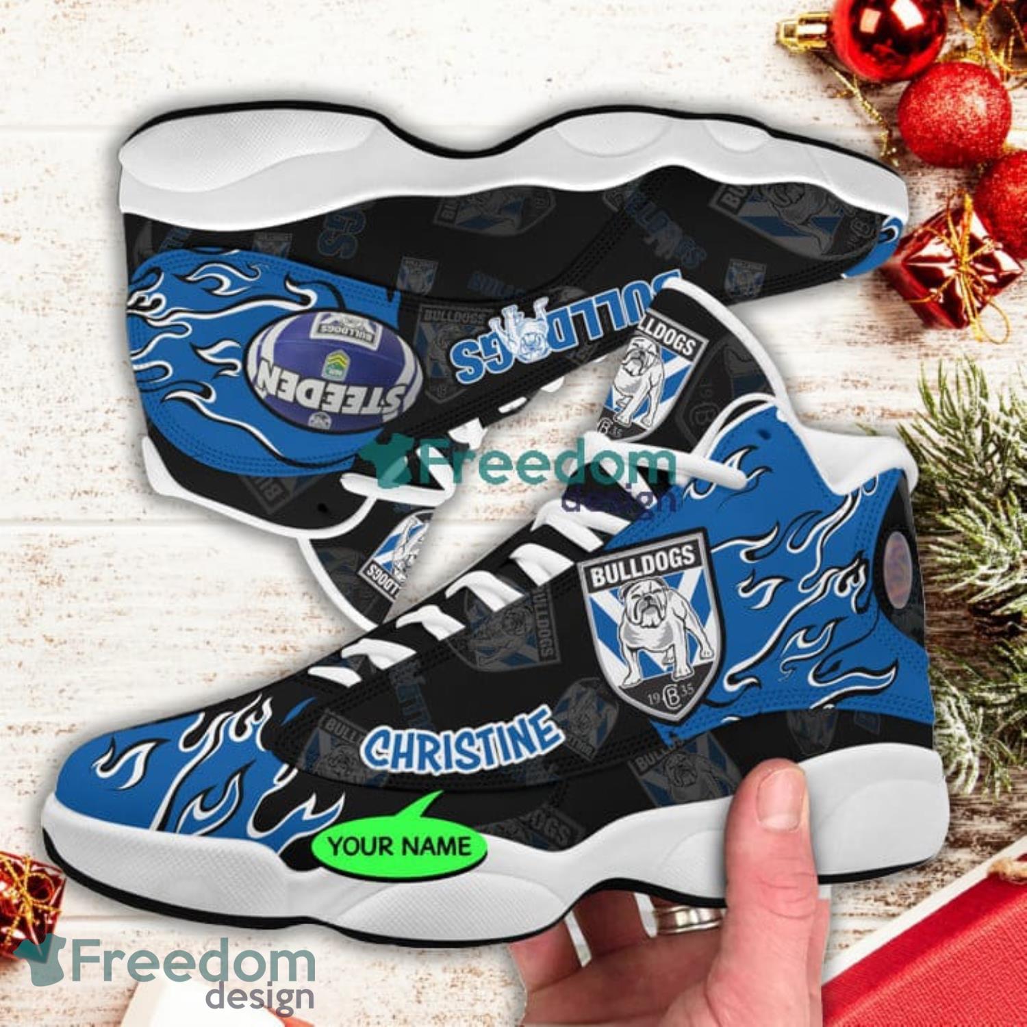 Carolina Panthers Air Jordan 13 Sneaker Shoes - Freedomdesign