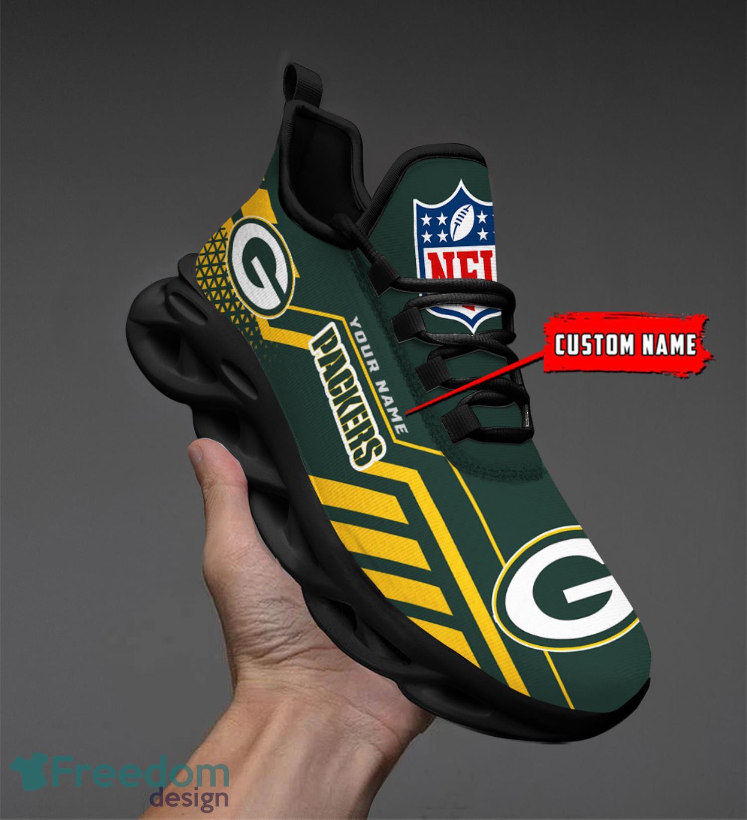 Green Bay Packer Team Max Soul Shoes Running Sneakers For Men Women