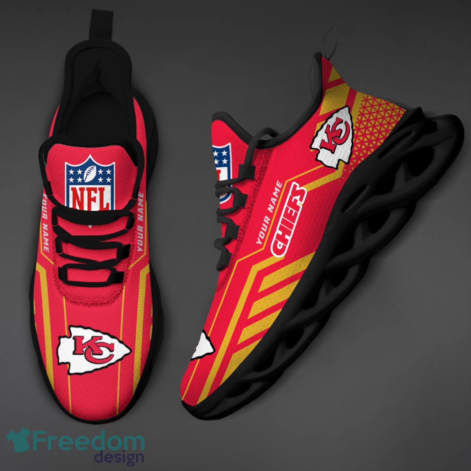 Kansas City Chiefs NFL Clunky Sneakers Max Soul Shoes - Growkoc