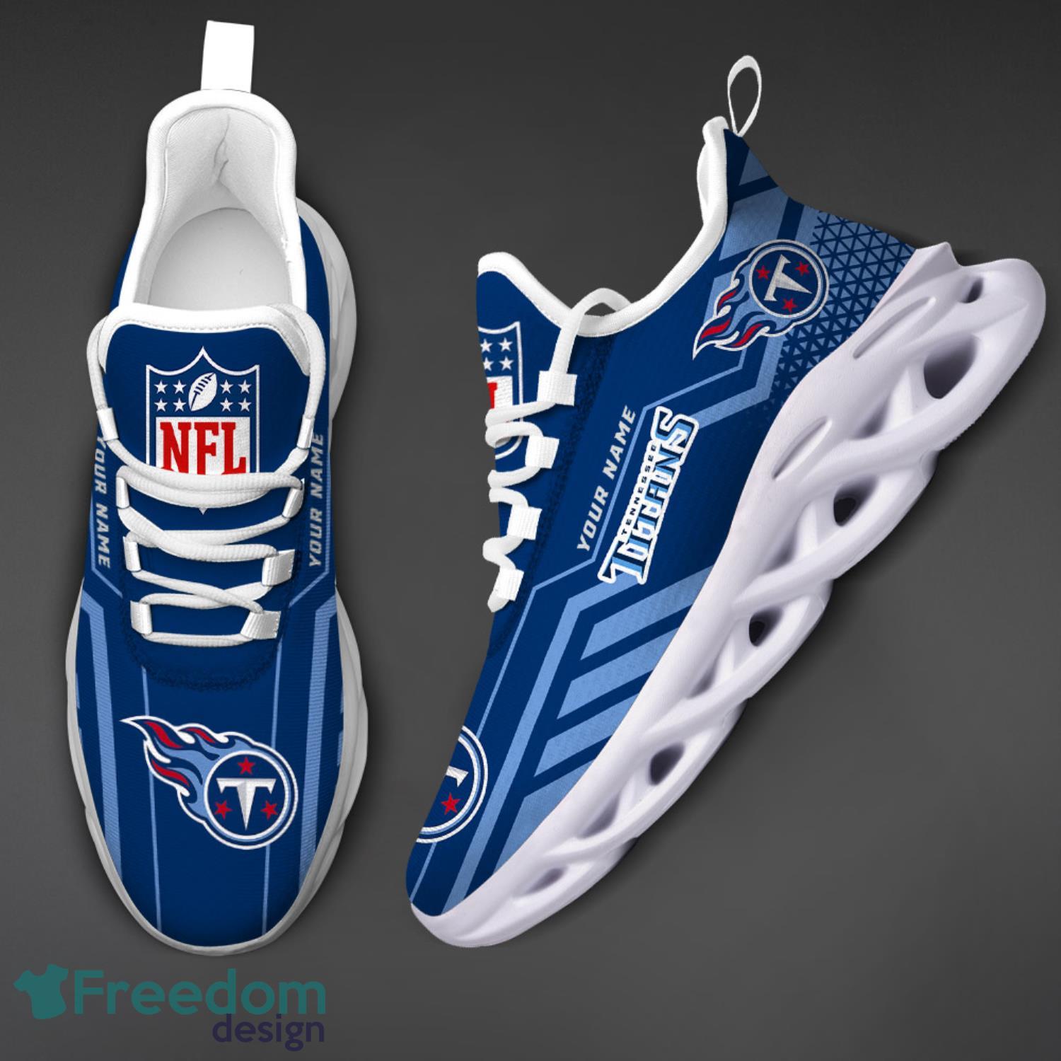 Tennessee Titans NFL Unique Sneaker Max Soul Shoes - Freedomdesign