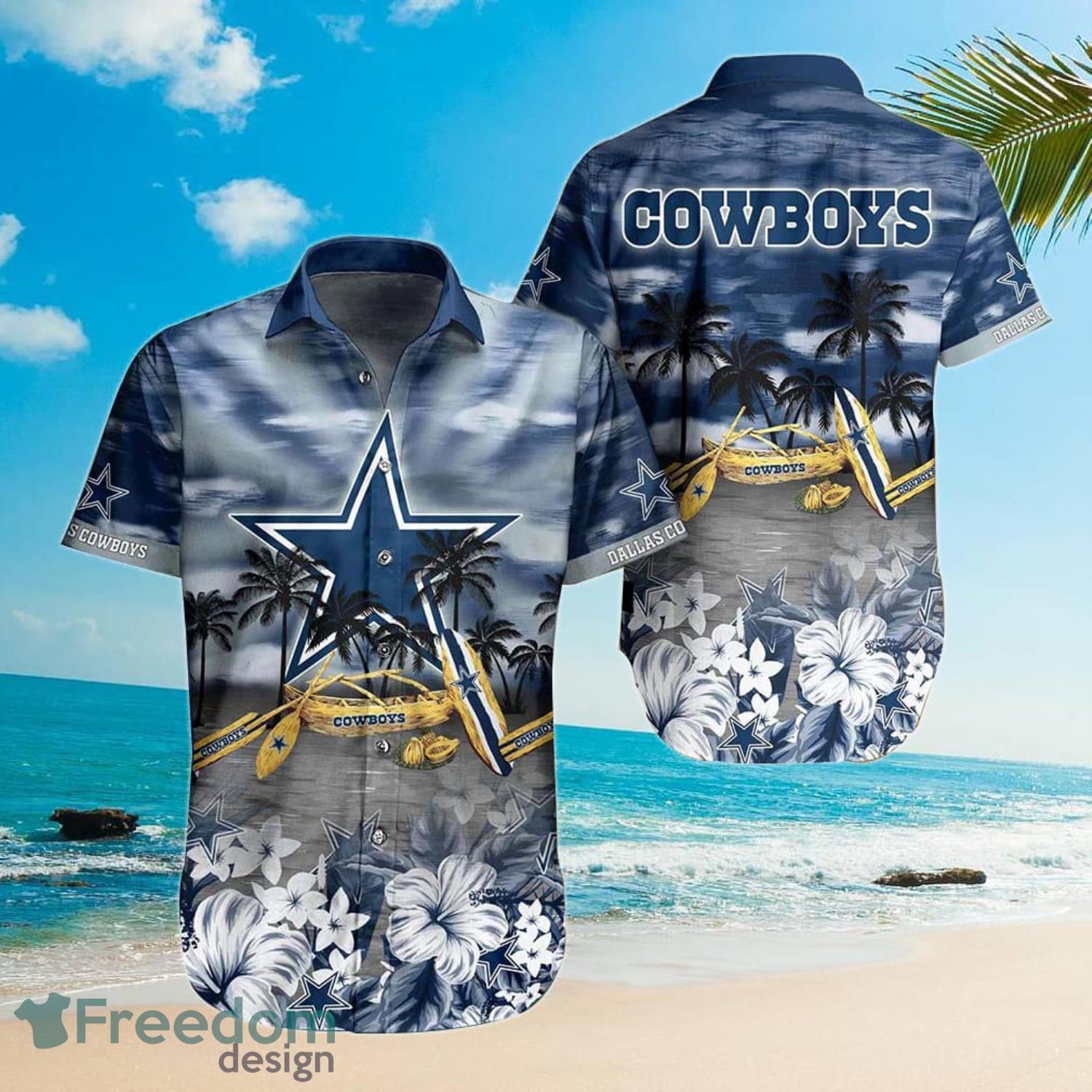 Sunset On The Island - Hawaiian Shirt - Dallas Cowboys Hawaiian Shirt - The  Best Shirts For Dads In 2023 - Cool T-shirts