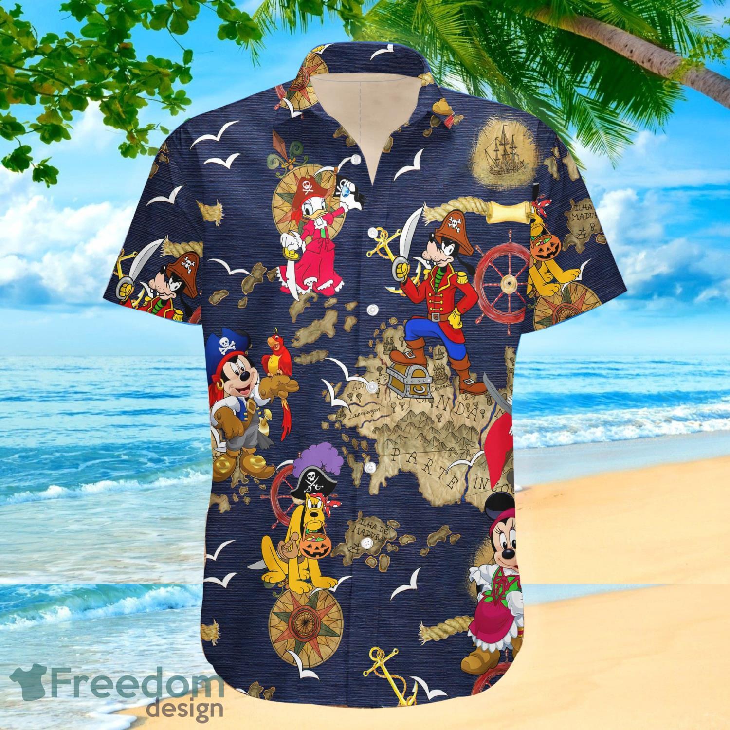 Disney Pirates Of Caribbean Shirt Summer Gift Hawaiian Shirt - Freedomdesign