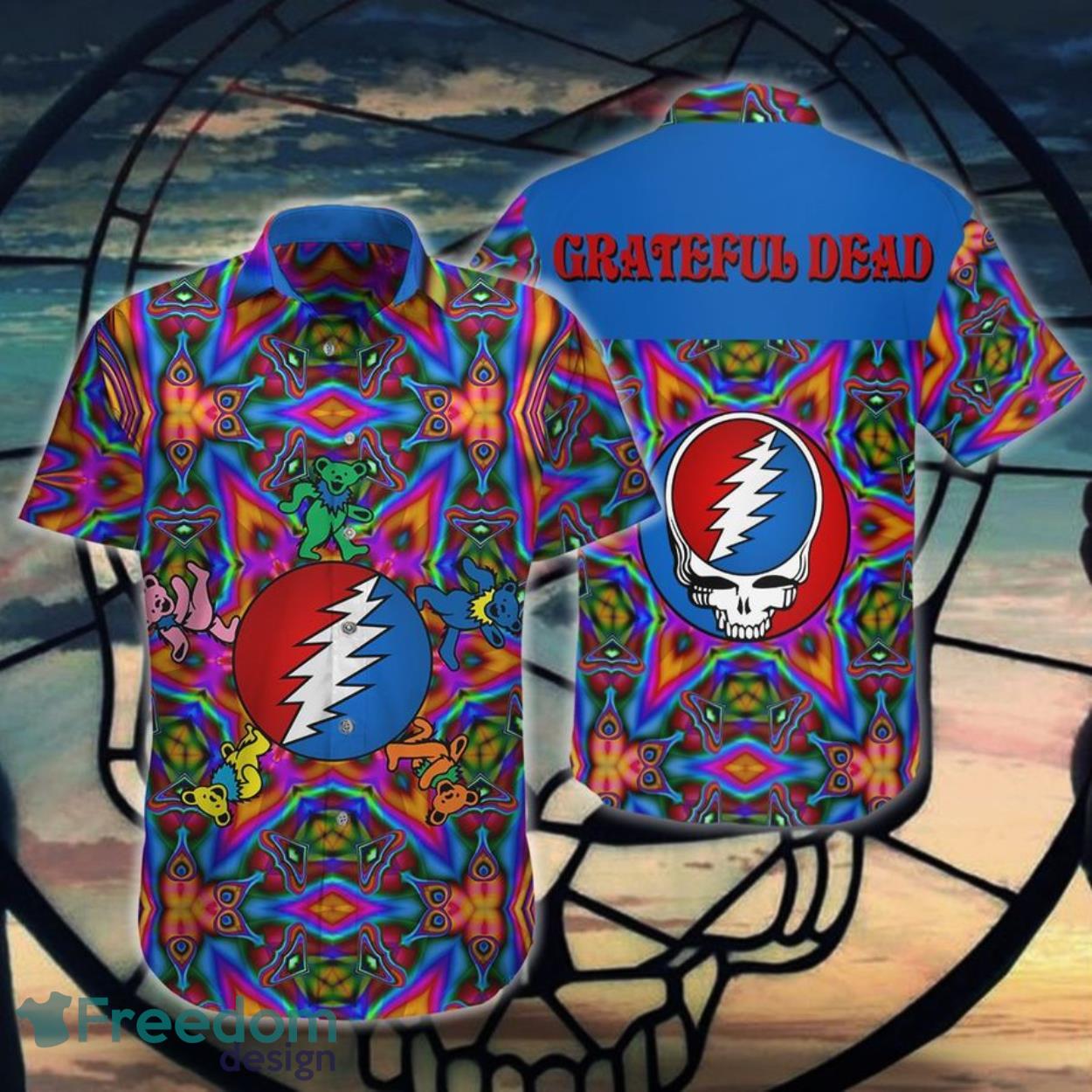 Deadhead Fashion Hawaiian Shirt For Men And Women