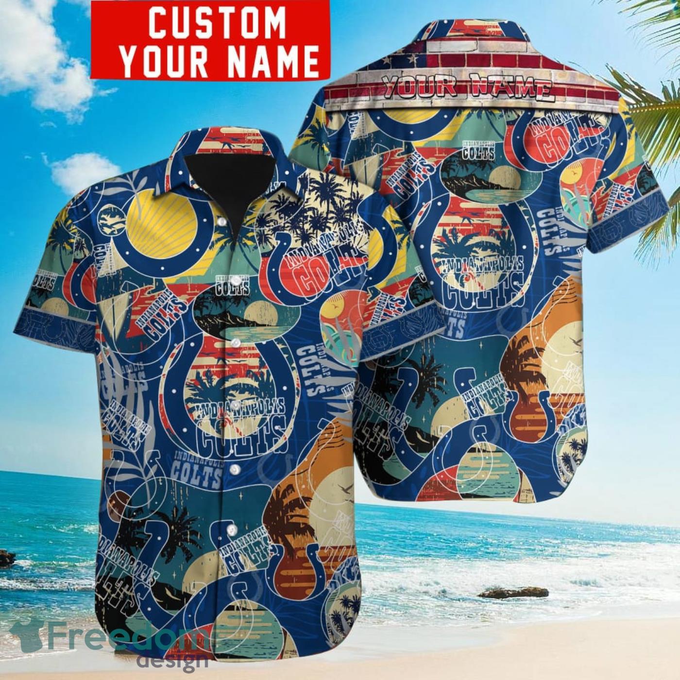 Houston Texans Hawaiian Shirt NFL Football Print Personalized