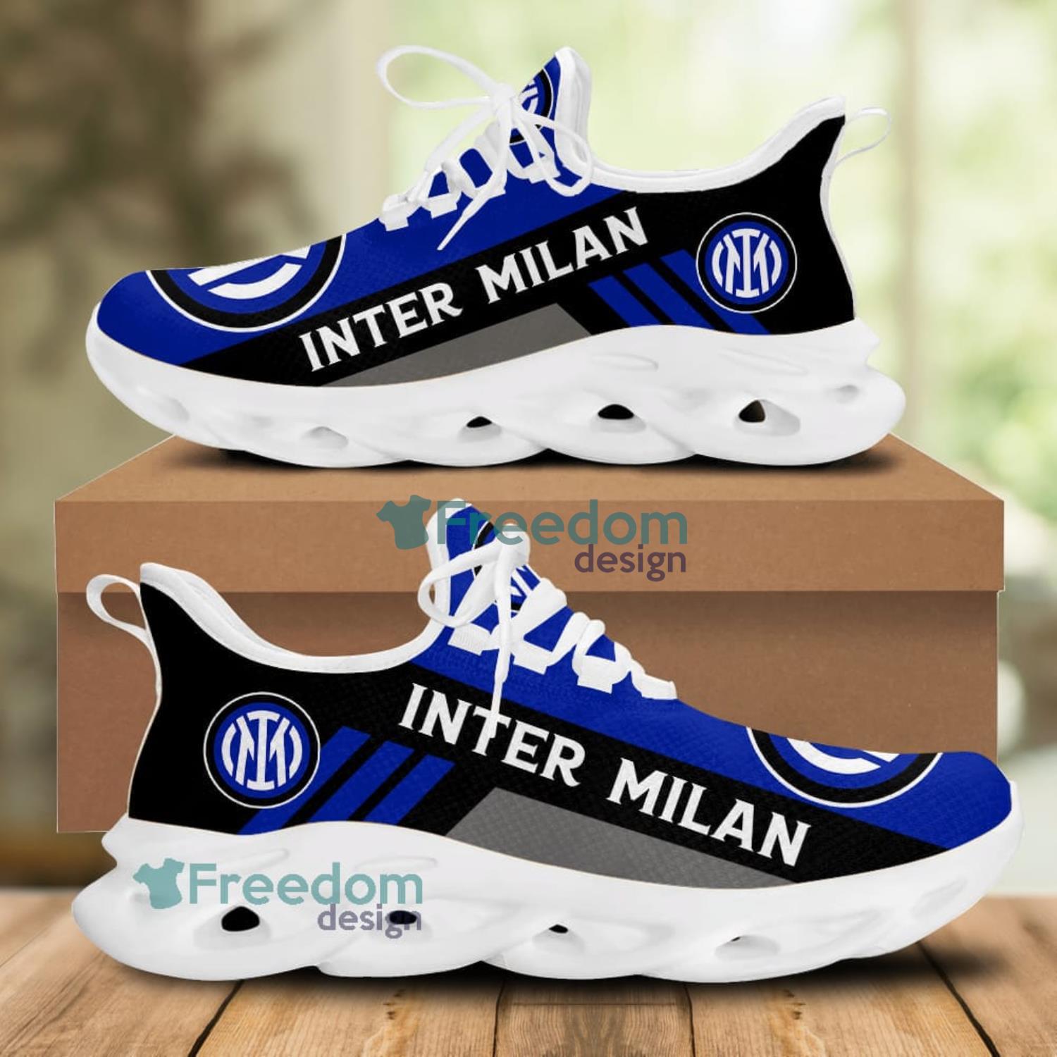 tilnærmelse Endeløs meteor Inter Milan Blue Striped Max Soul Shoes Running Sneakers For Men And Women  - Freedomdesign