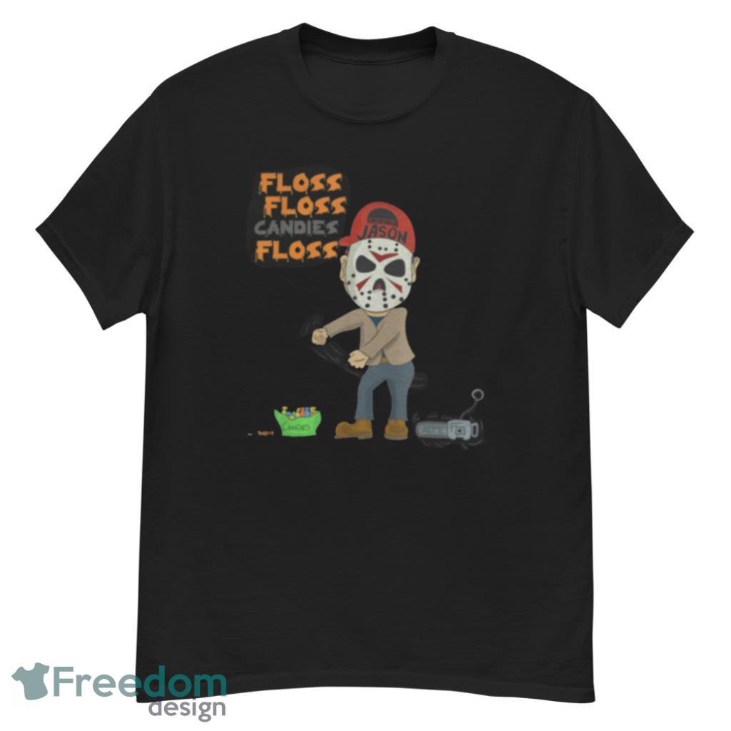 Jason Floss Dabbing Dancing Funny Halloween T-Shirt Product Photo 1