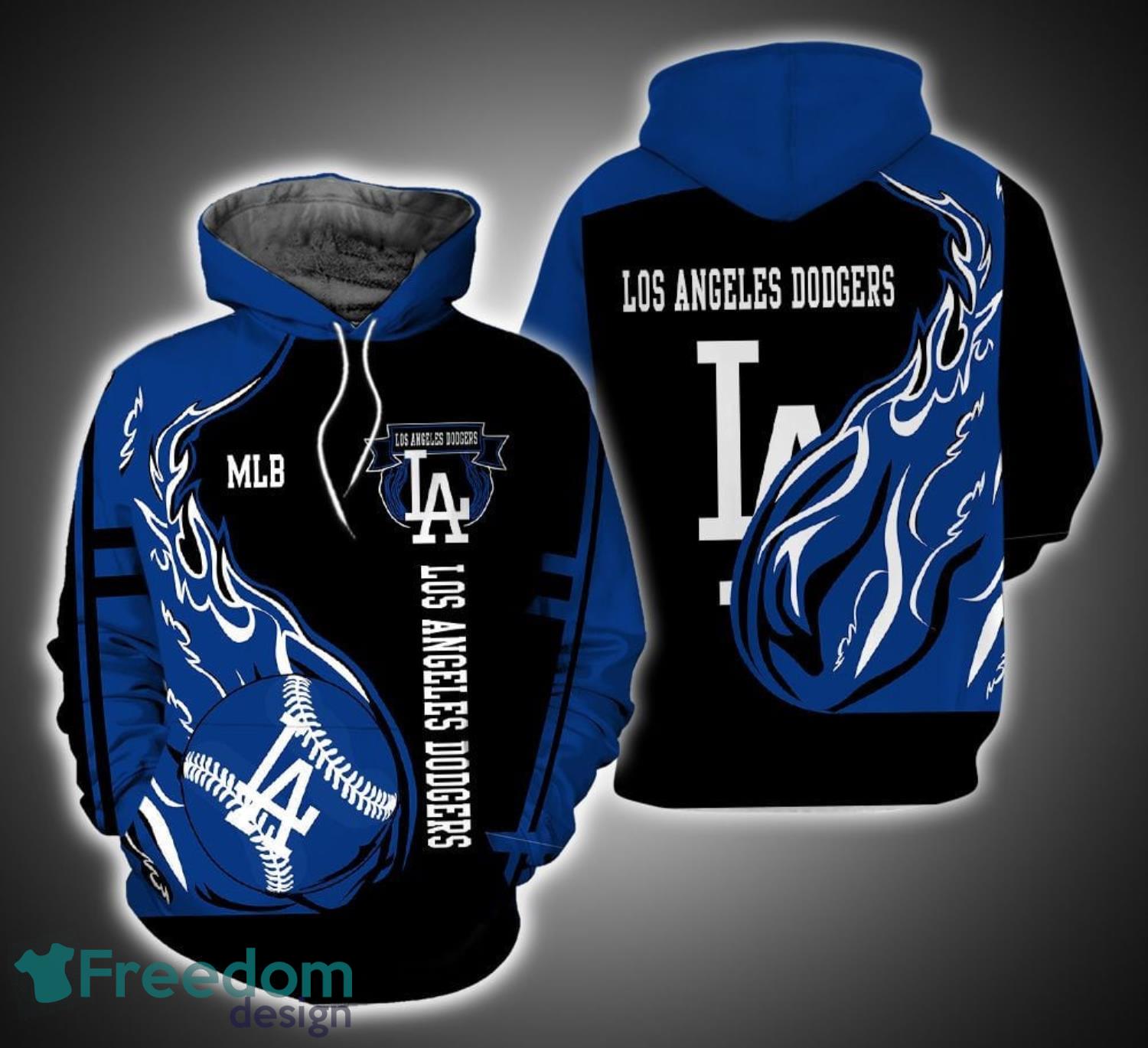 Los Angeles Dodgers 3D Hoodie Zip Hoodie, MLB Gift For Fans - T-shirts Low  Price