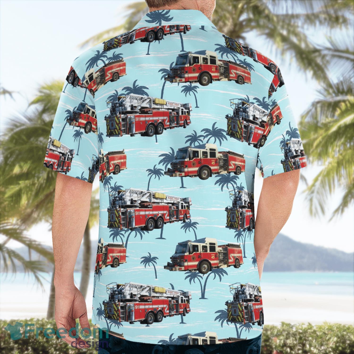 McHenry Township Fire Protection District McHenry Illinois Aloha Summer Gift Hawaiian Shirt Product Photo 4 McHenry Township Fire Protection District McHenry Illinois Aloha Summer Gift Hawaiian Shirt Product Photo 4