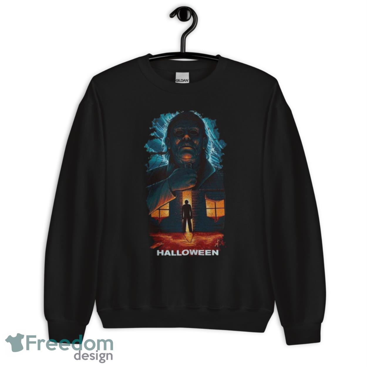 Michael Myers Matthias Hanutko En Talenthouse Halloween Shirt - Unisex Crewneck Sweatshirt Michael Myers Matthias Hanutko En Talenthouse Halloween Shirt - Unisex Crewneck Sweatshirt