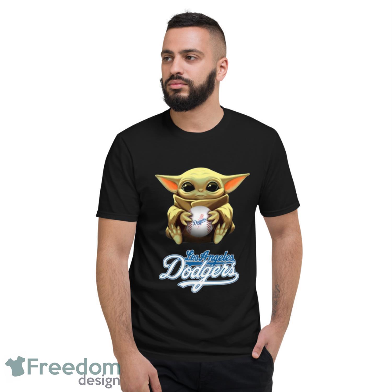 Baby Yoda-Los Angeles Dodgers Unisex T-shirt-Star Wars-The