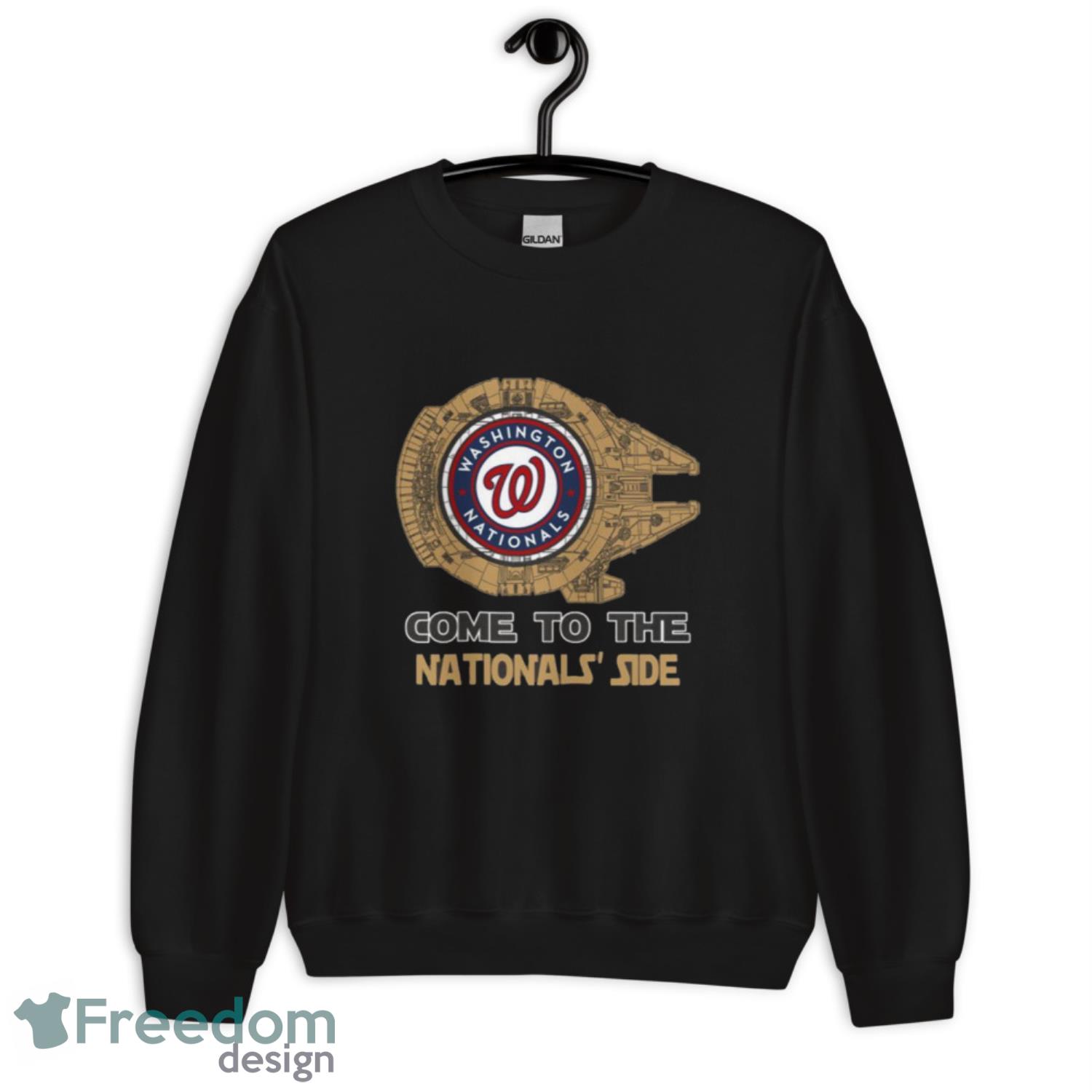 MLB Come To The Washington Nationals Side Star Wars Baseball Sports T Shirt  - Freedomdesign