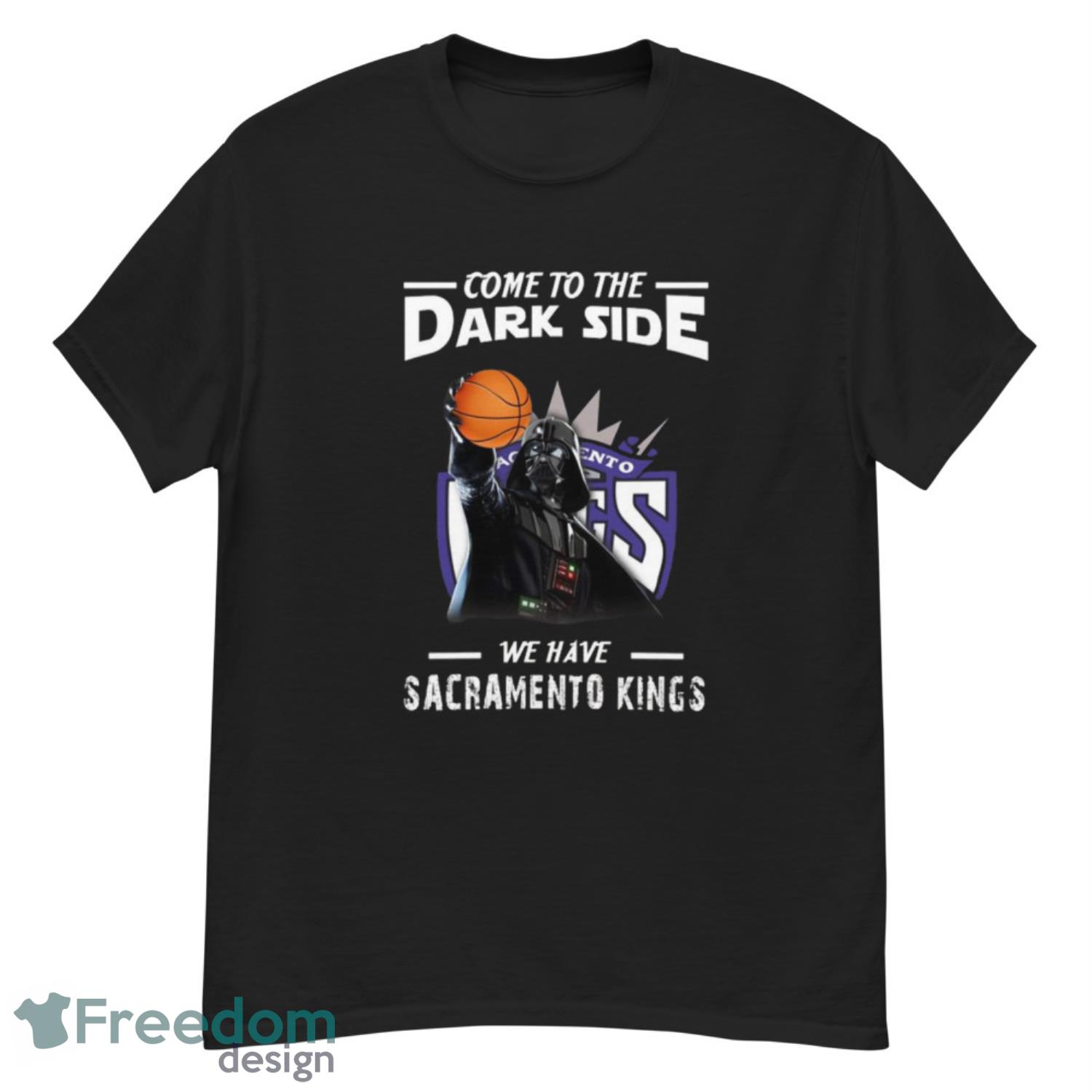 NBA Come To The Dark Side We Have Sacramento Kings Star Wars Darth Vader Basketball T Shirt - G500 Men’s Classic T-Shirt NBA Come To The Dark Side We Have Sacramento Kings Star Wars Darth Vader Basketball T Shirt - G500 Men’s Classic T-Shirt